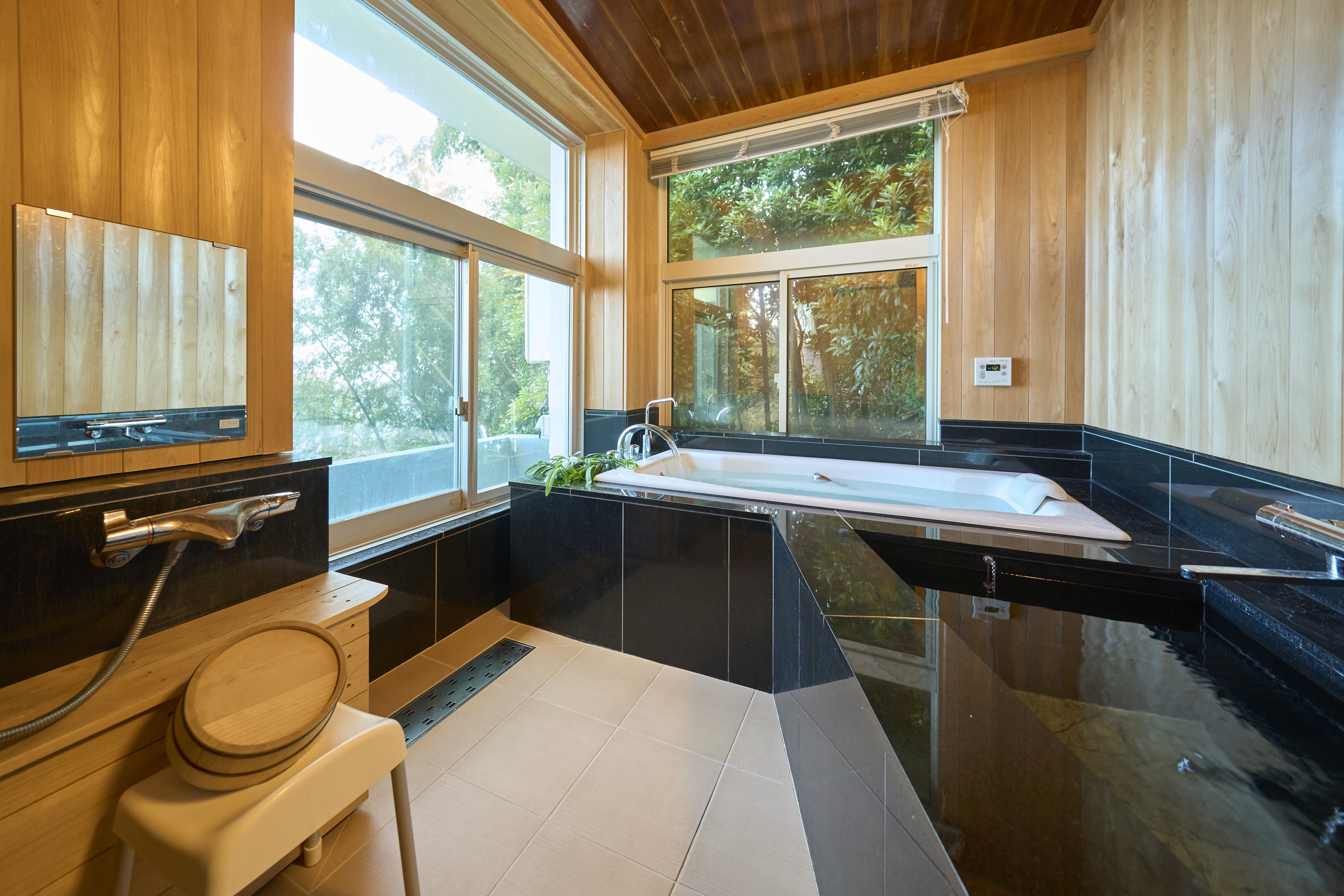 プライベート温泉をご堪能いただけます。