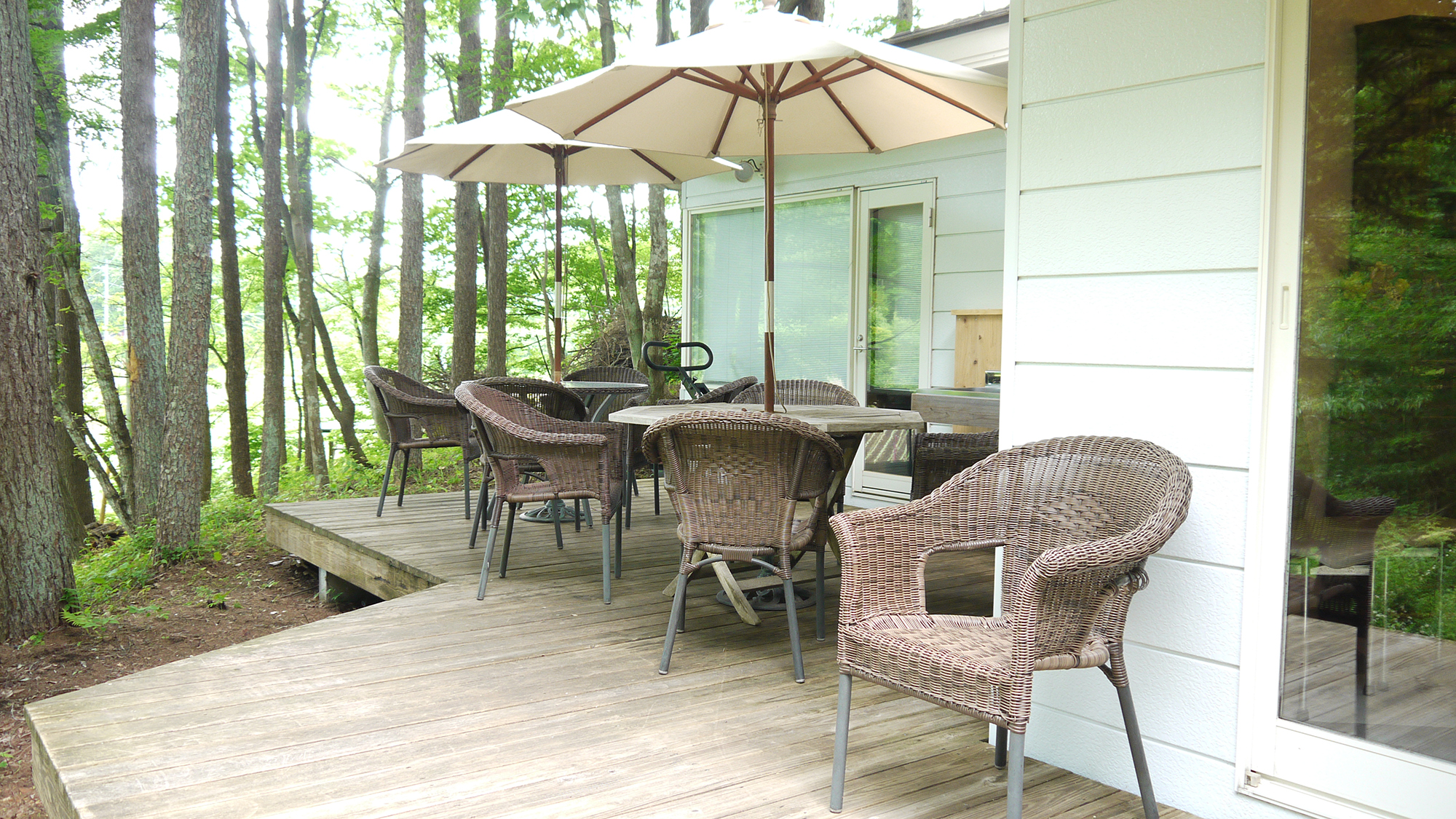 【外観】一棟貸しタイプの建物で、プライベート空間をご利用いただけます。