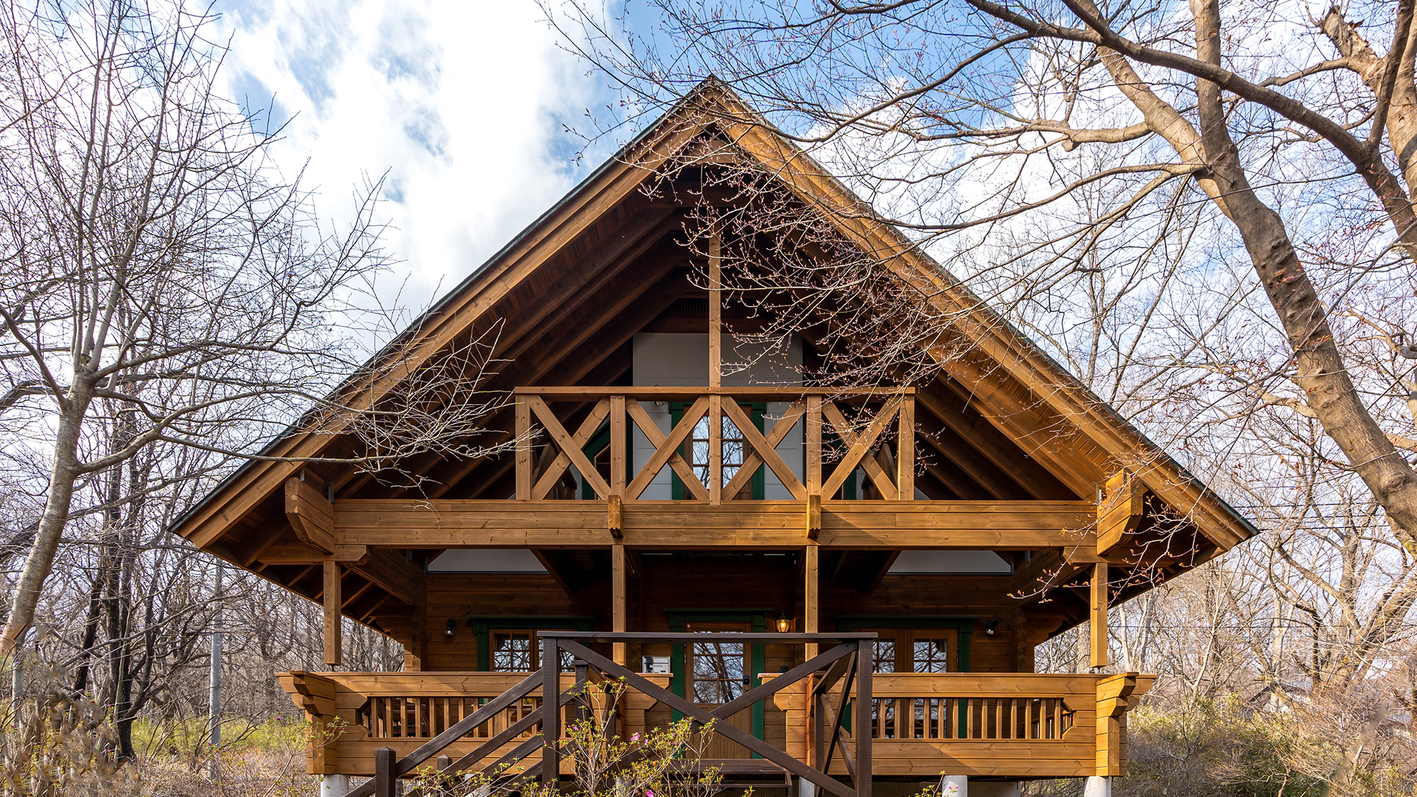 【外観】一棟貸しタイプの建物で、プライベート空間をご利用いただけます。