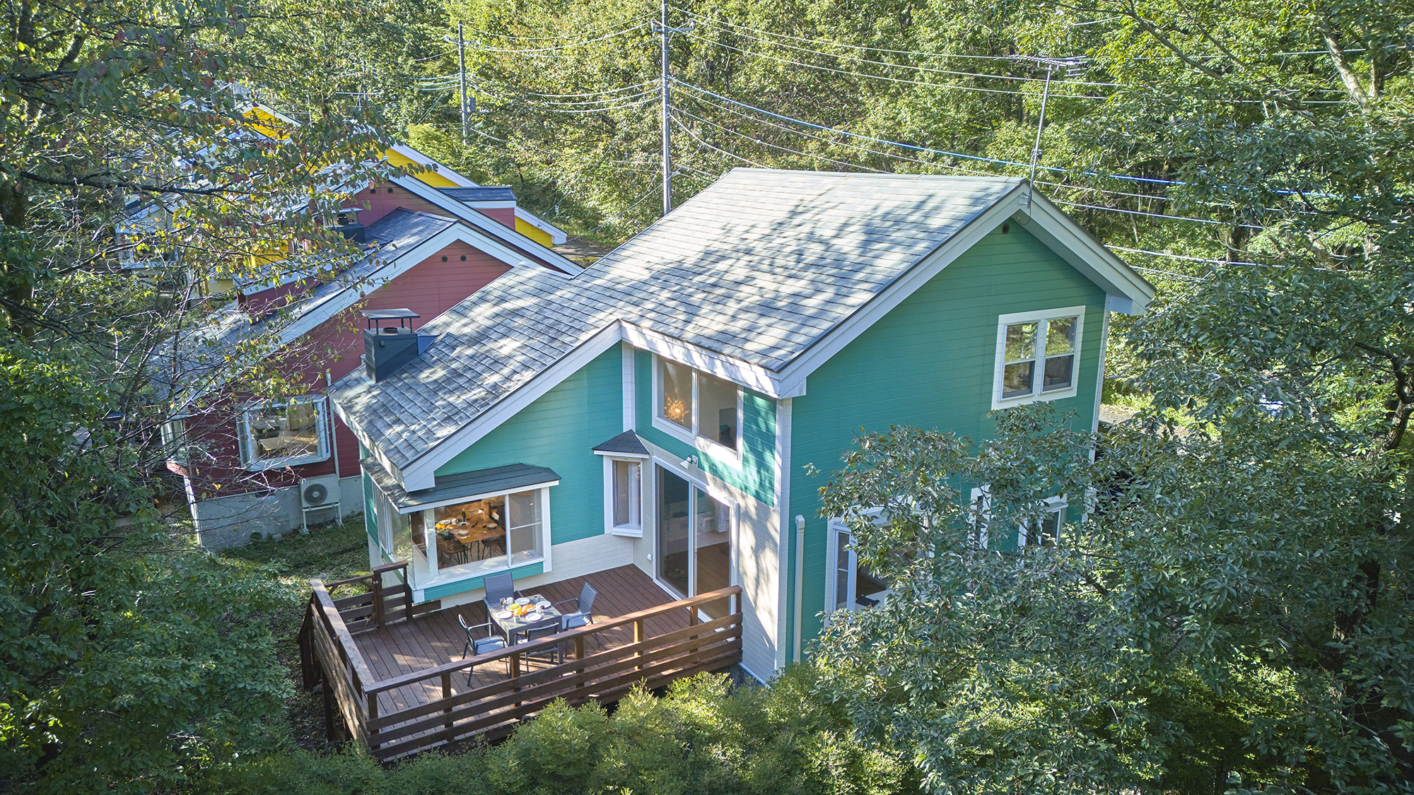 【外観】一棟貸しタイプの建物で、プライベート空間をご利用いただけます。