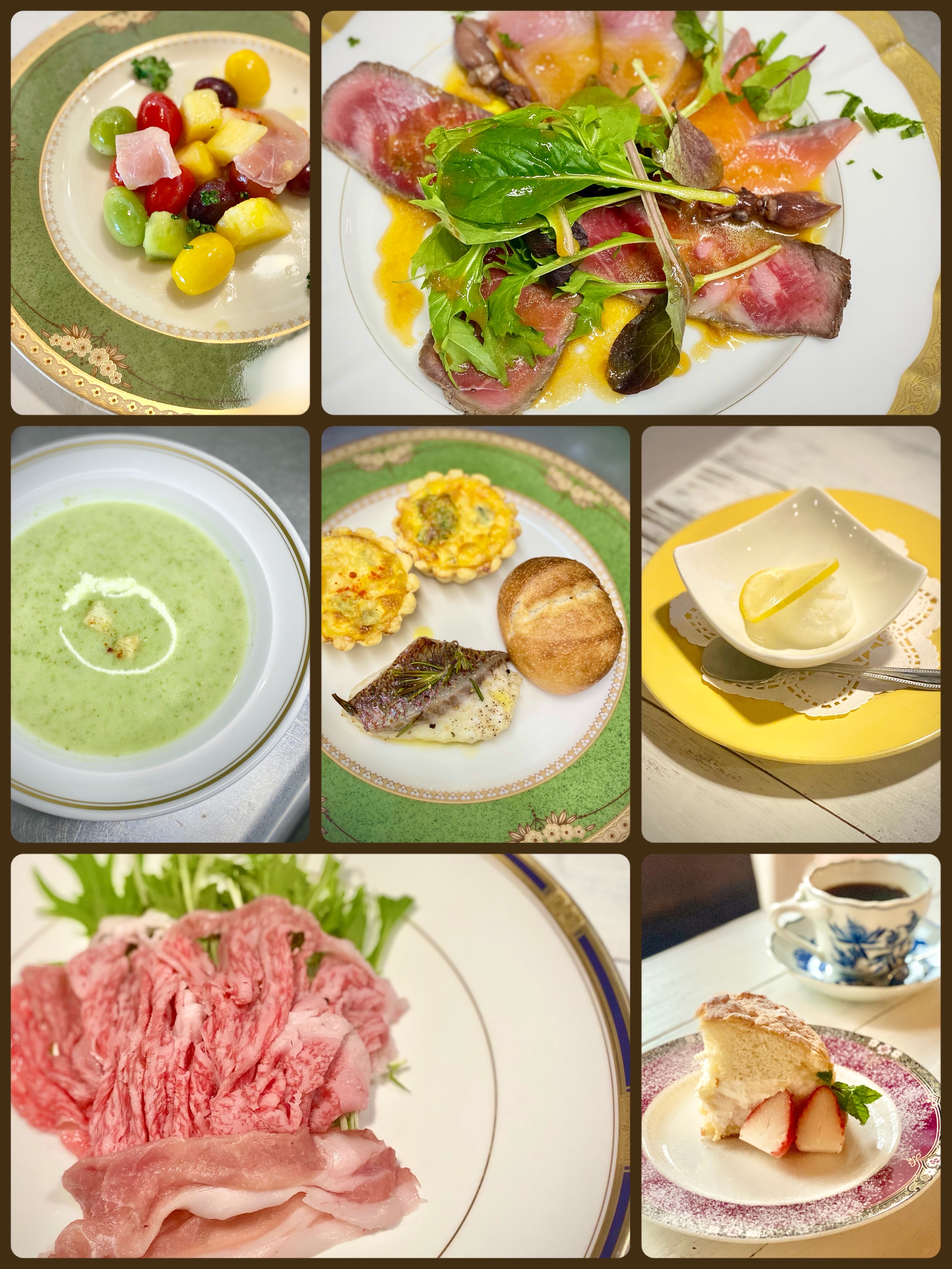 カフェでのお食事