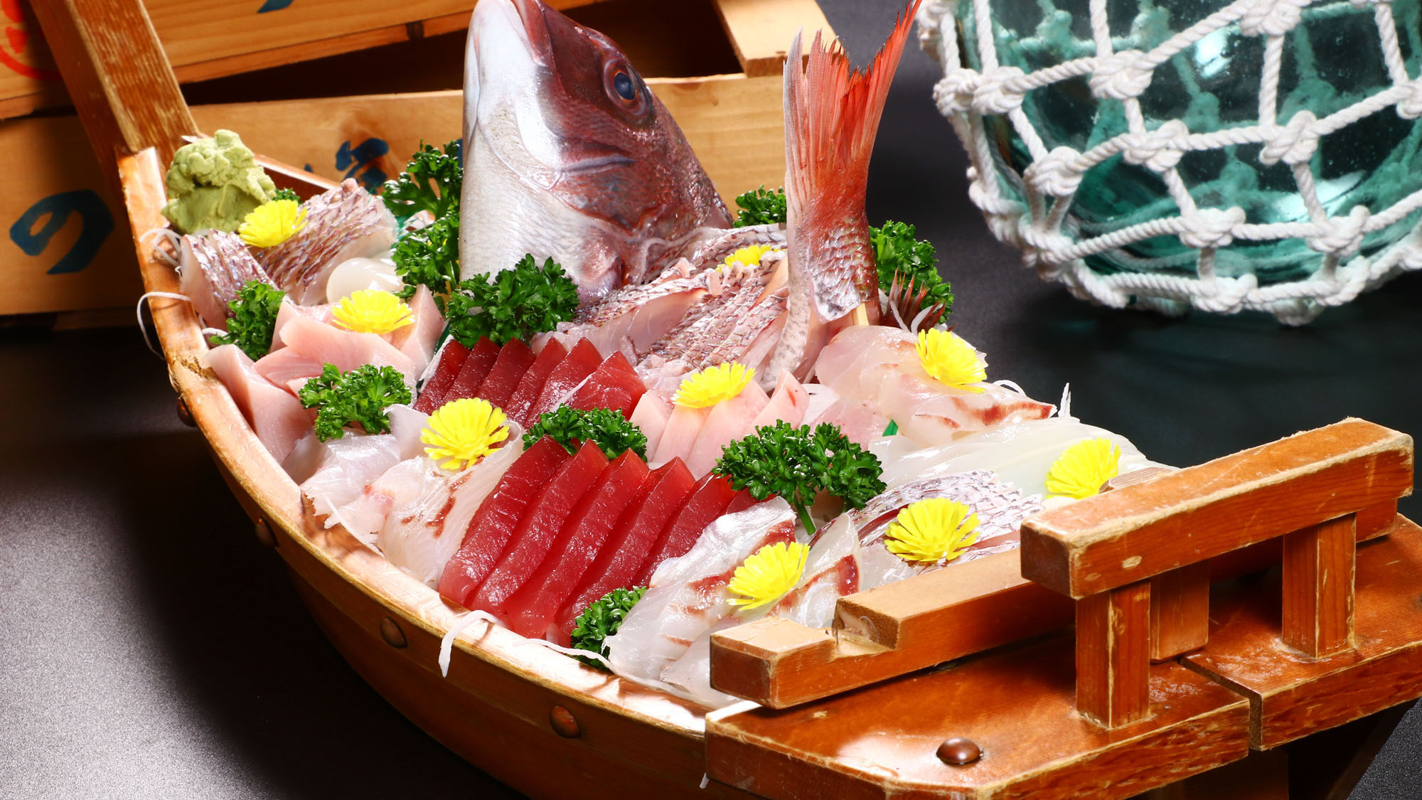 【 舟盛りテイクアウト 】銚子の鮮魚で夕食を華やかに♪セルフ調理！