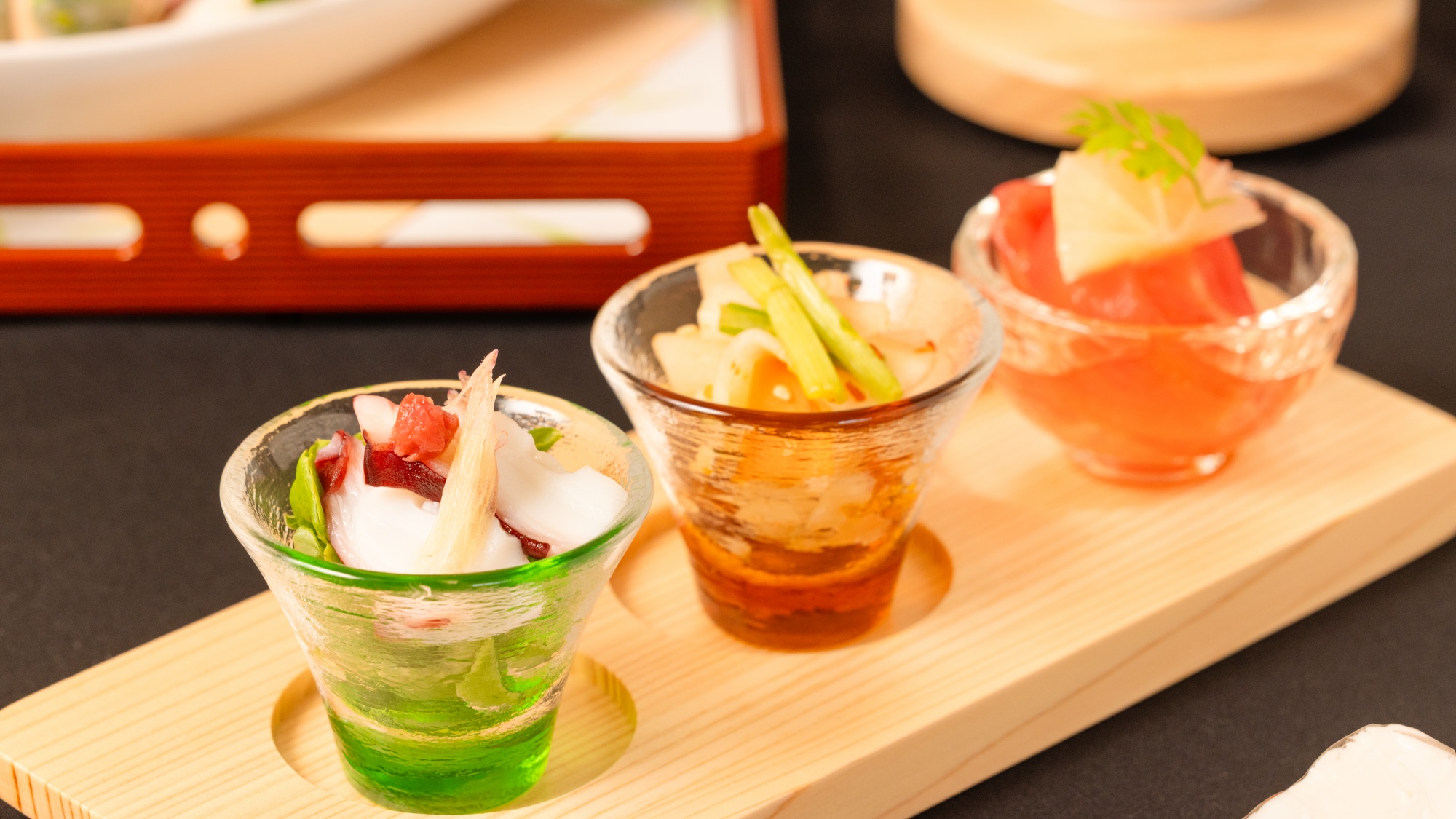 【ご夕食】食材や味は勿論のこと、器にもこだわっております。※イメージ