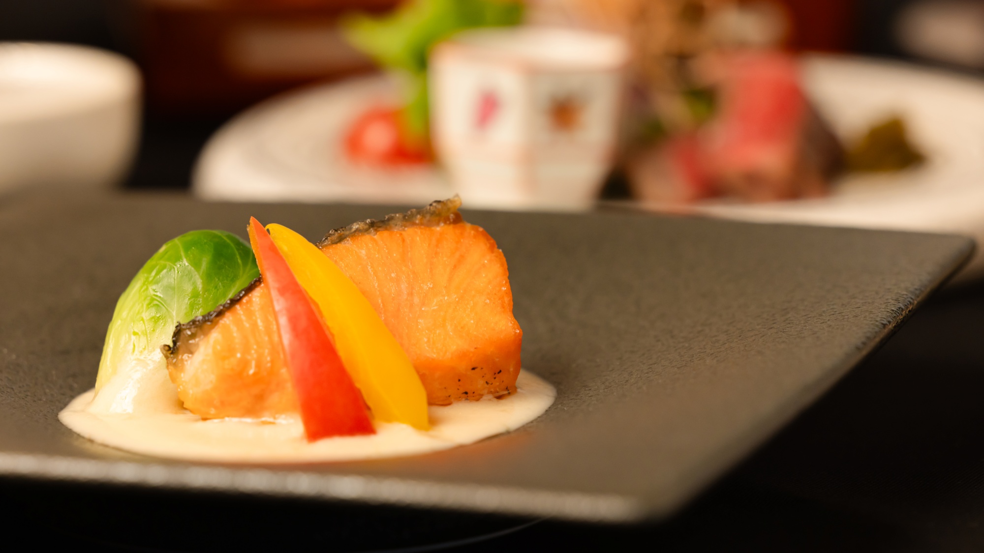 【ご夕食】和と洋、それぞれの美味しさを引き出す調理方法にて一品ずつ心を込めて。※イメージ