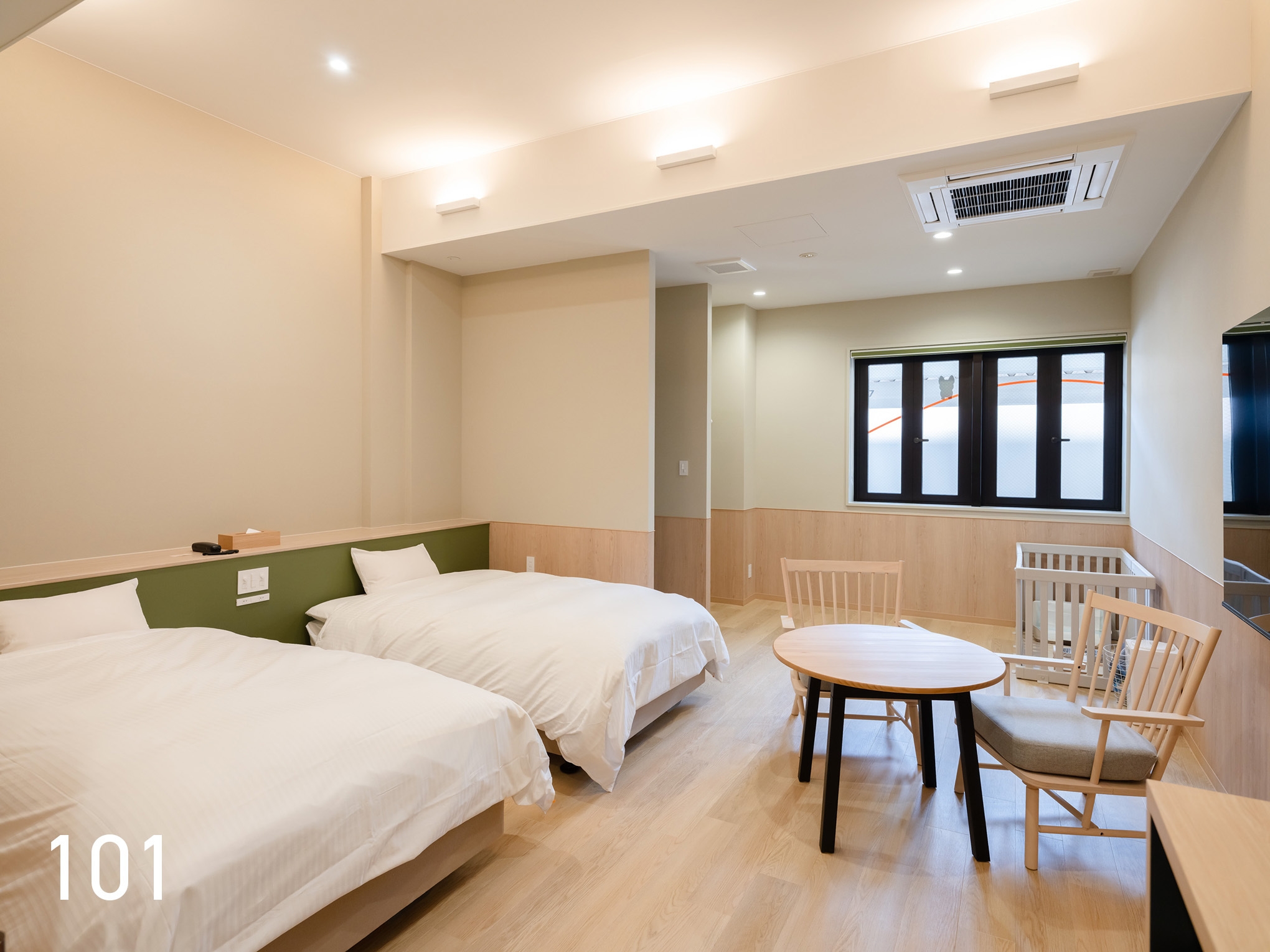 スーペリアツイン(バスタブ付き)