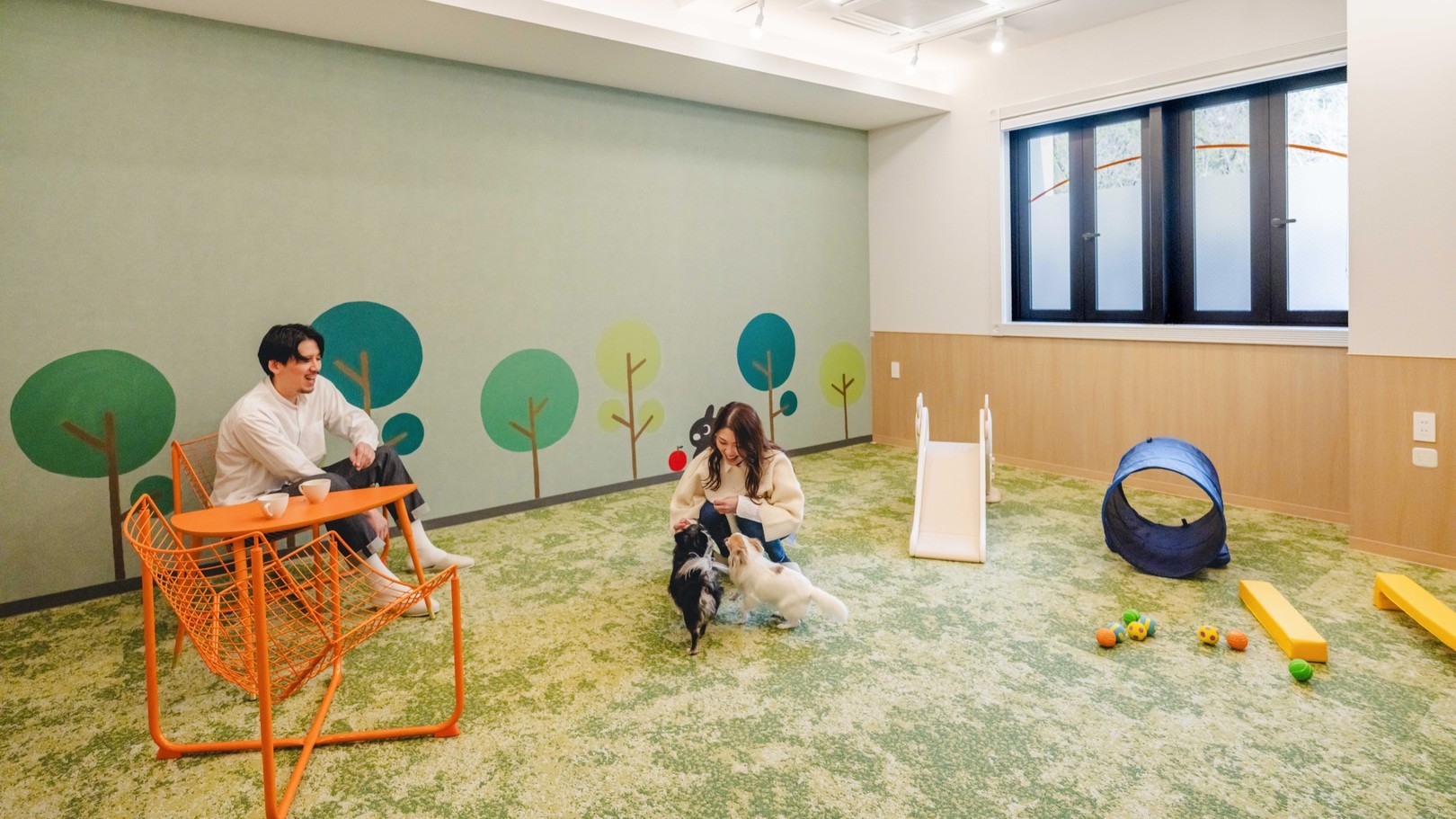 【素泊まり・ReFa体験】室内ドッグランで、愛犬とシンプルステイプラン（2頭まで無料）