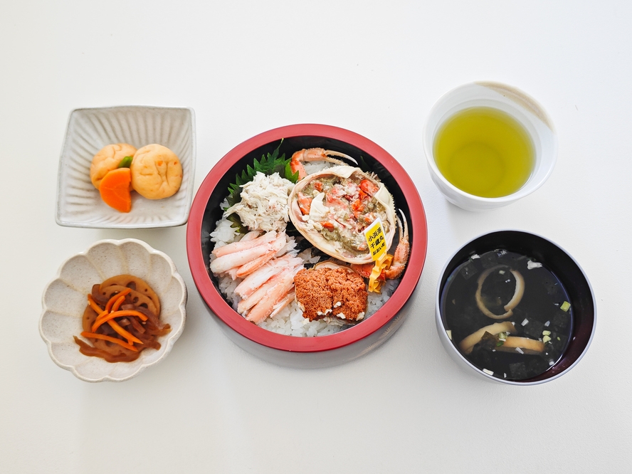 【冬季限定｜1泊2食】越前がにの女王「せいこがに丼」付きプラン