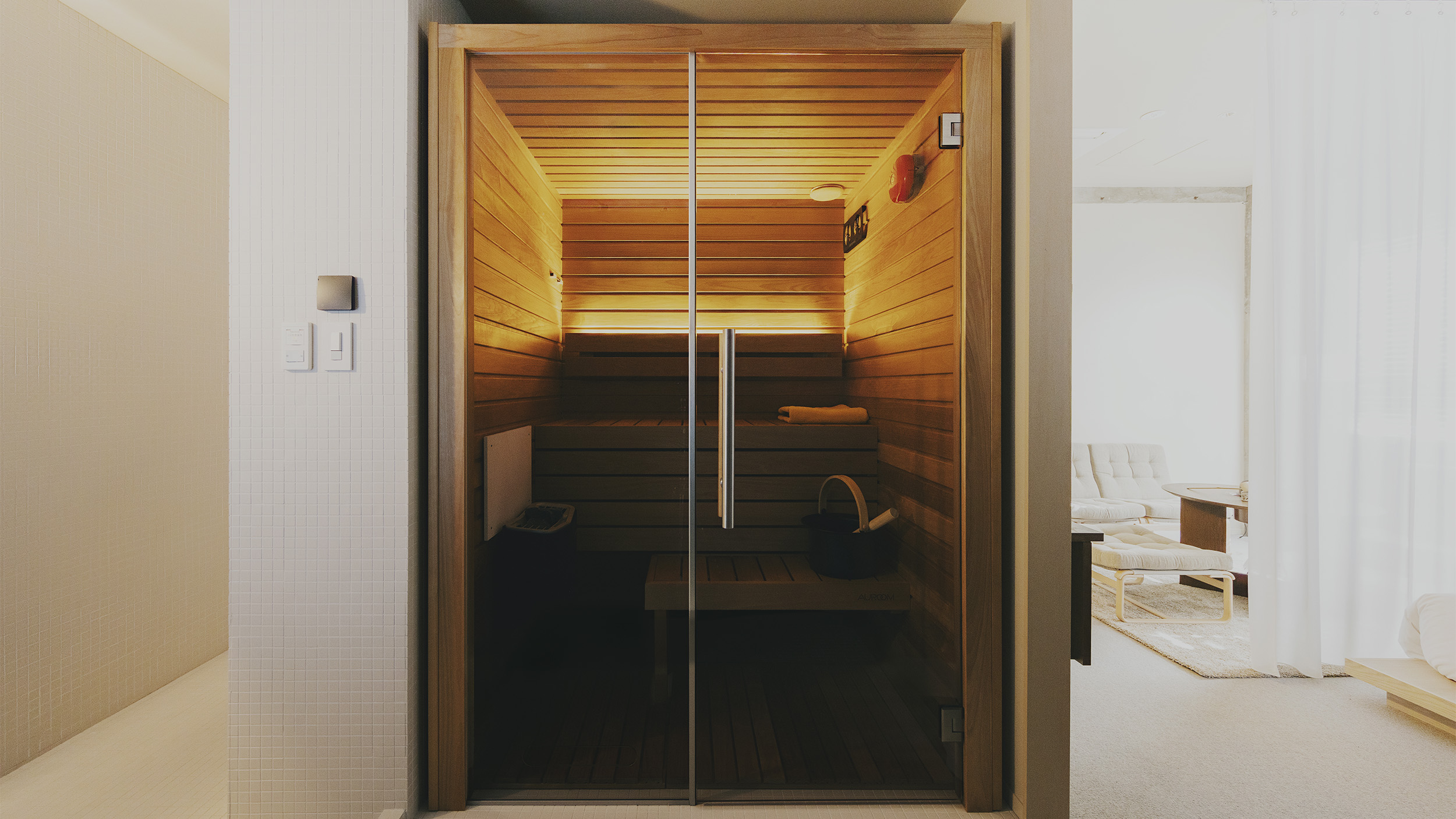 サウナスイート　サウナ
