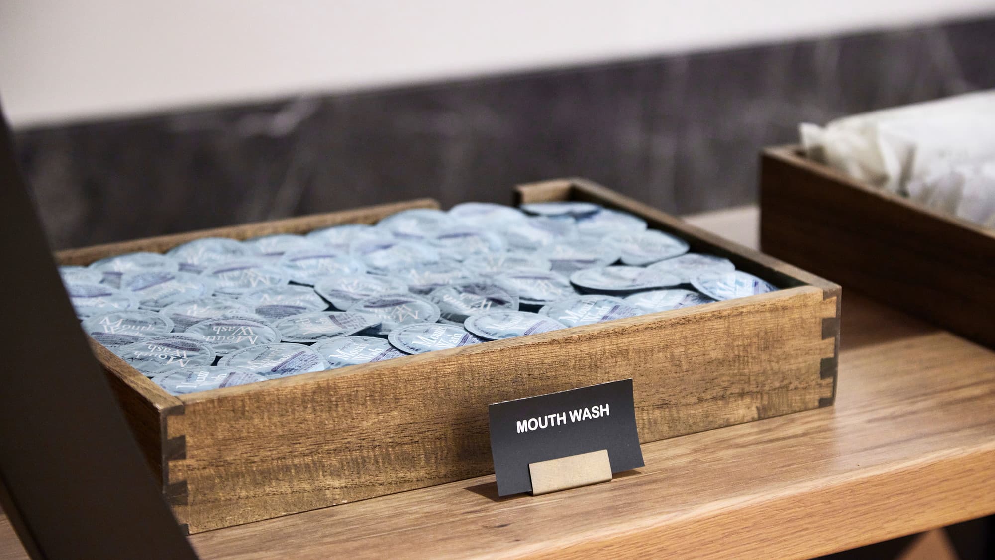 レセプション無料提供アイテム｜マウスウォッシュ