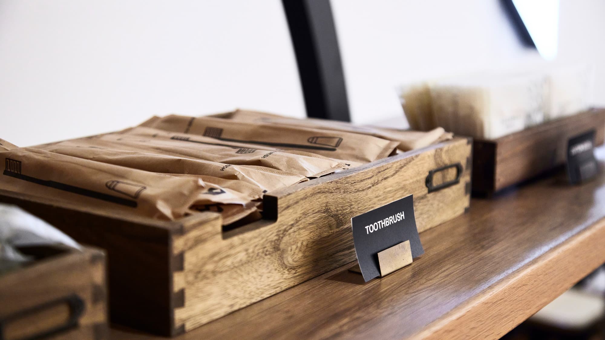 レセプション無料提供アイテム｜歯ブラシ