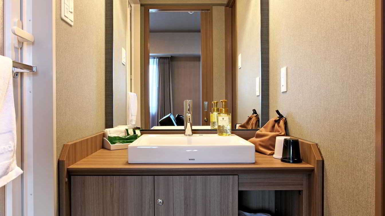 デラックスツイン洗面台