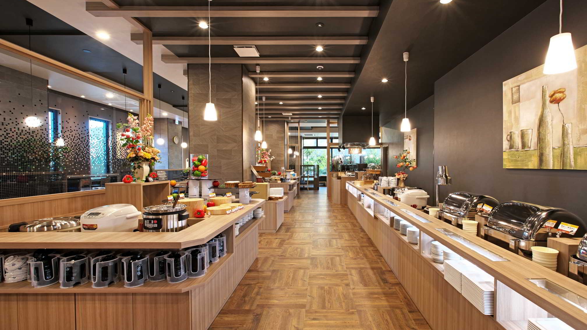 レストランビュッフェコーナー