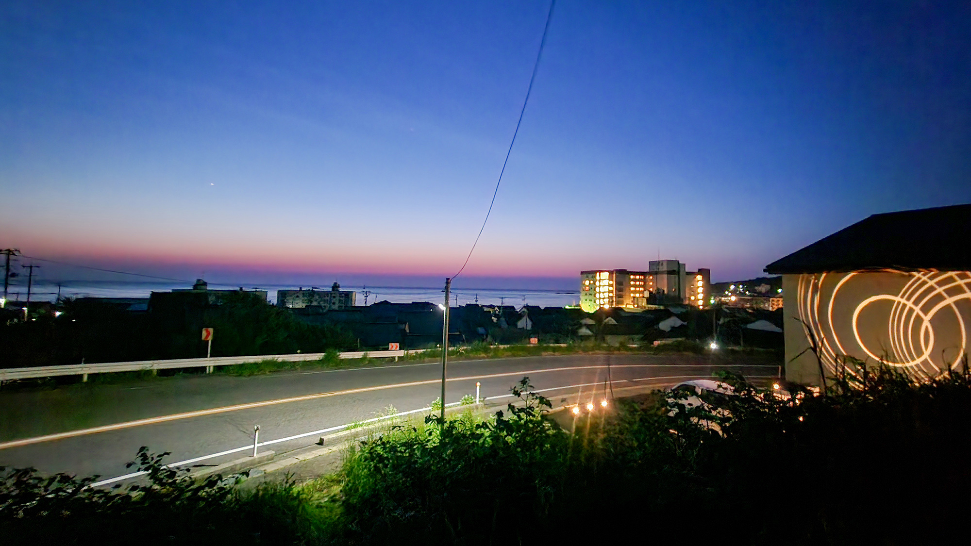 #日本海の夕焼け