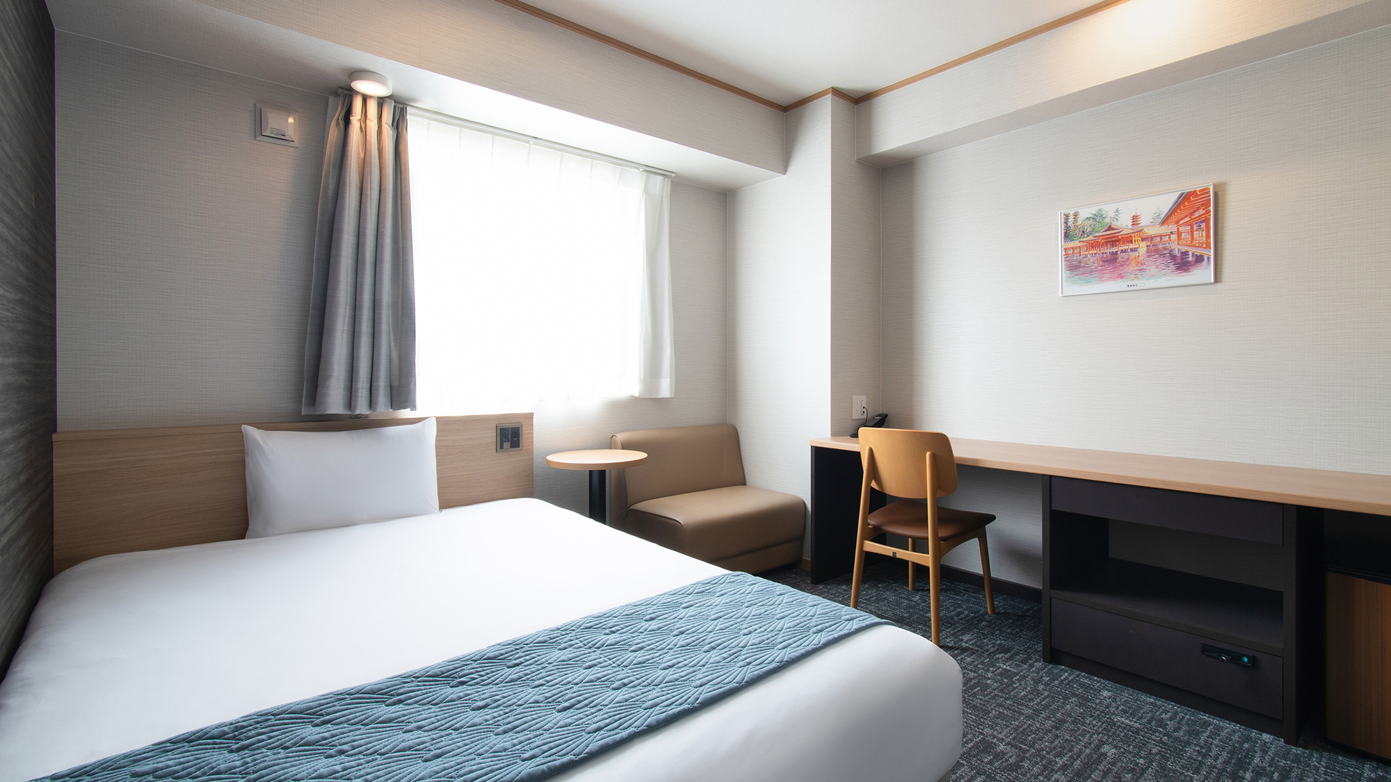 ⑨シングルルーム　ベッド幅140㎝&times;1