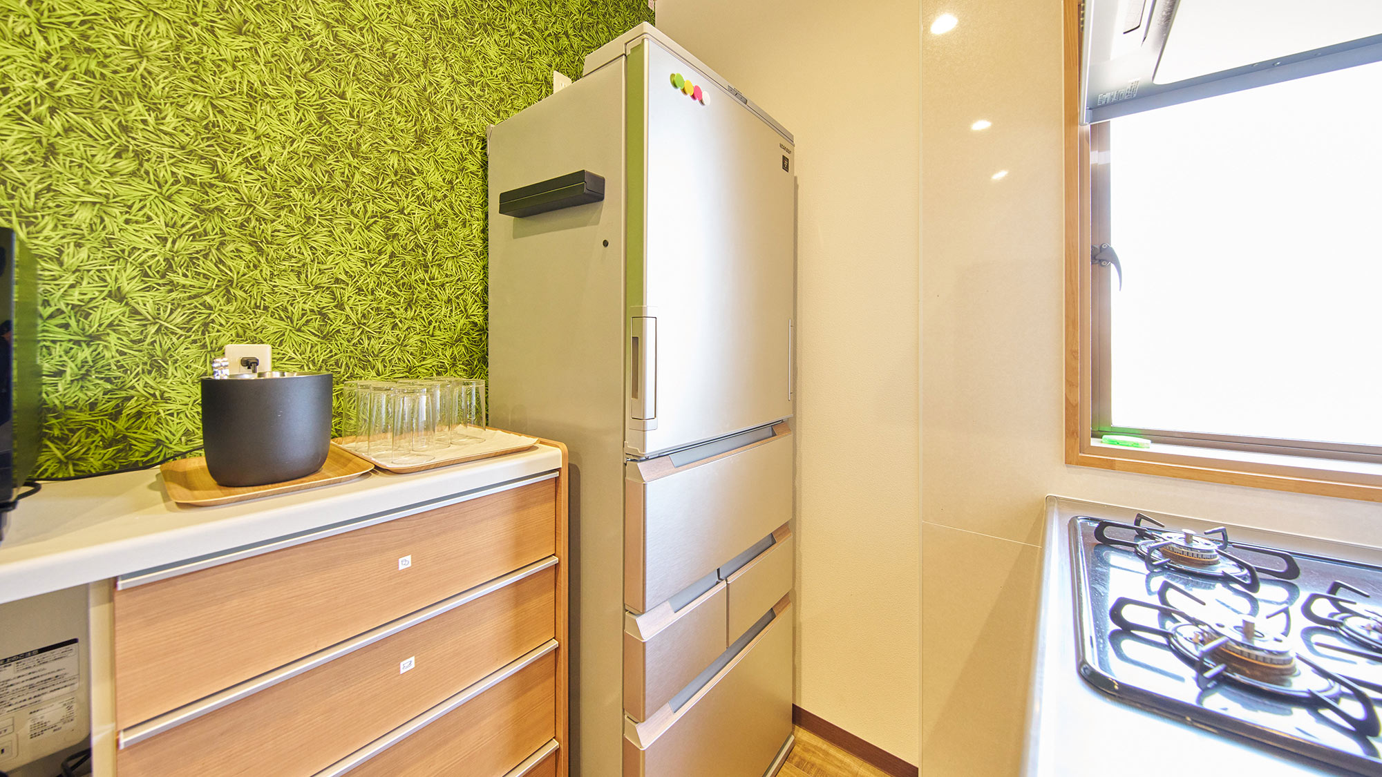 ・【共用キッチン設備】キッチンおよび調理器具は予約制となっております