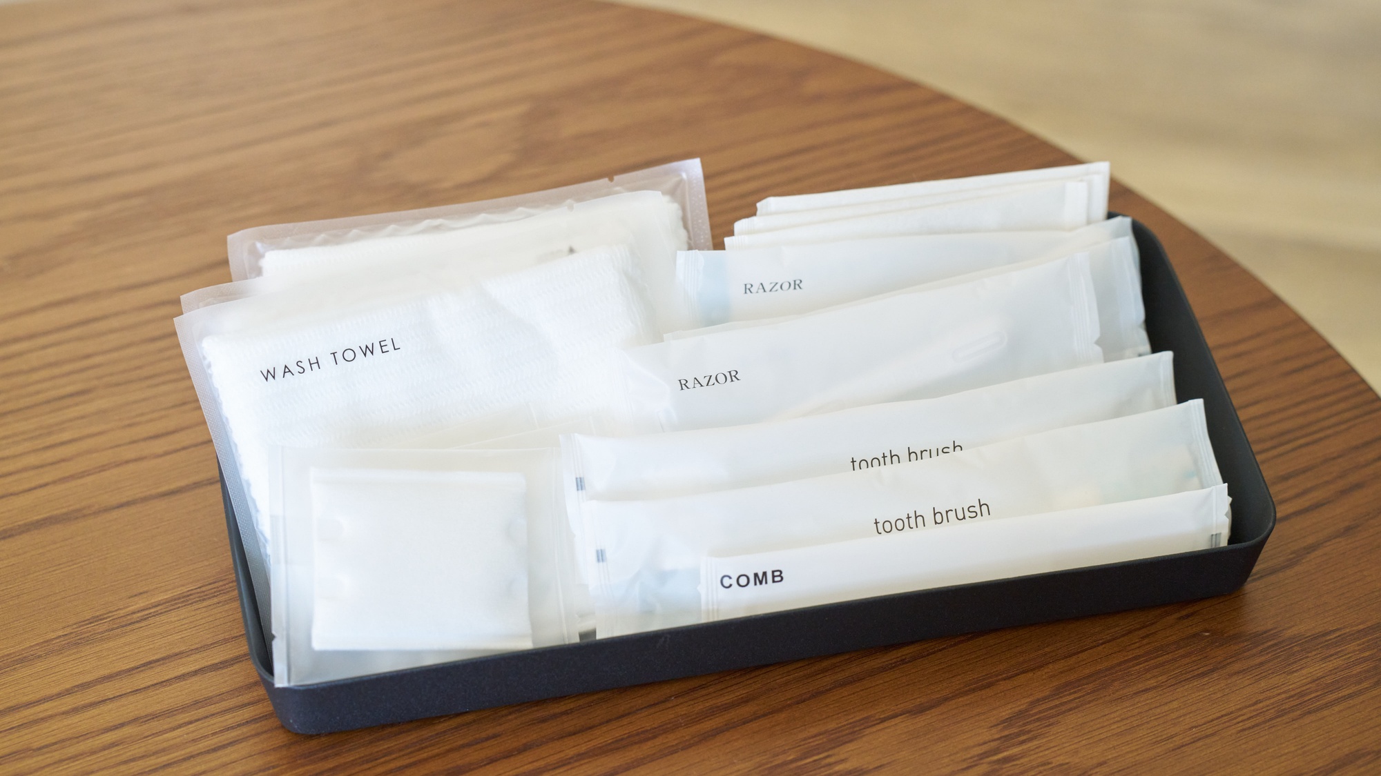 ・【アメニティ】タオルや歯ブラシセットなどをご用意しております