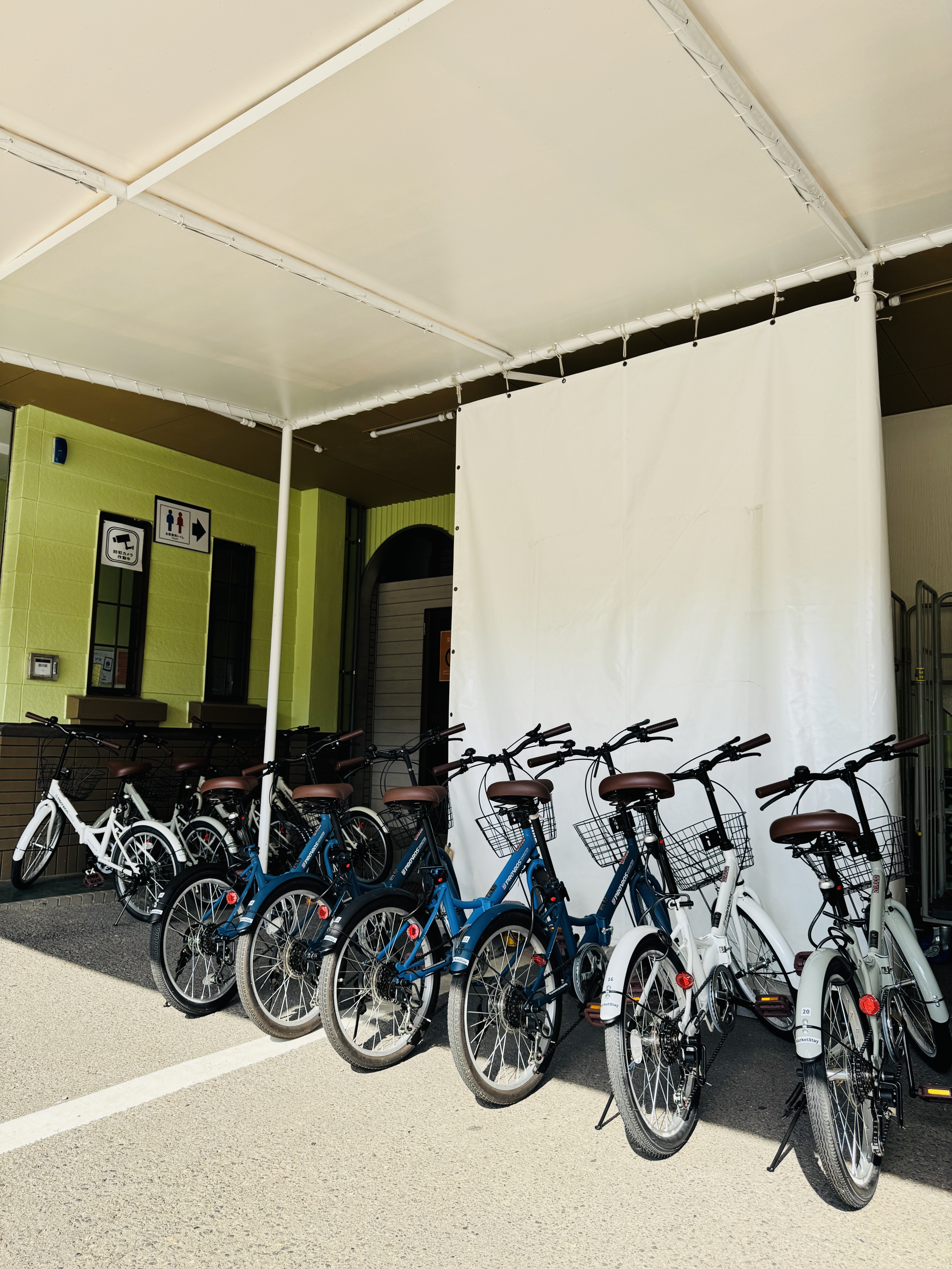 ・【レンタル自転車】10台ご用意。皆様で周辺散策をお楽しみください