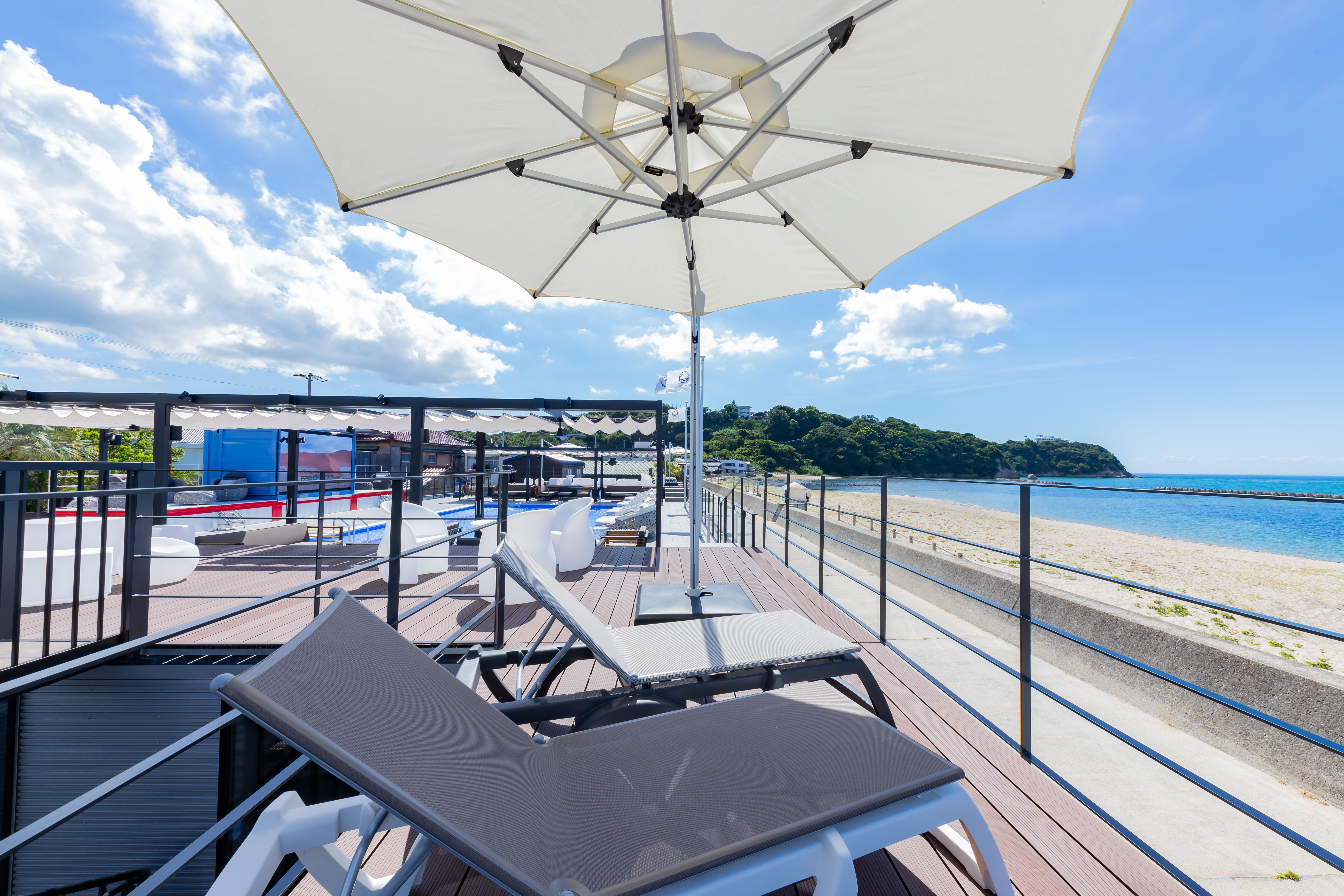 Standard room B占有デッキ