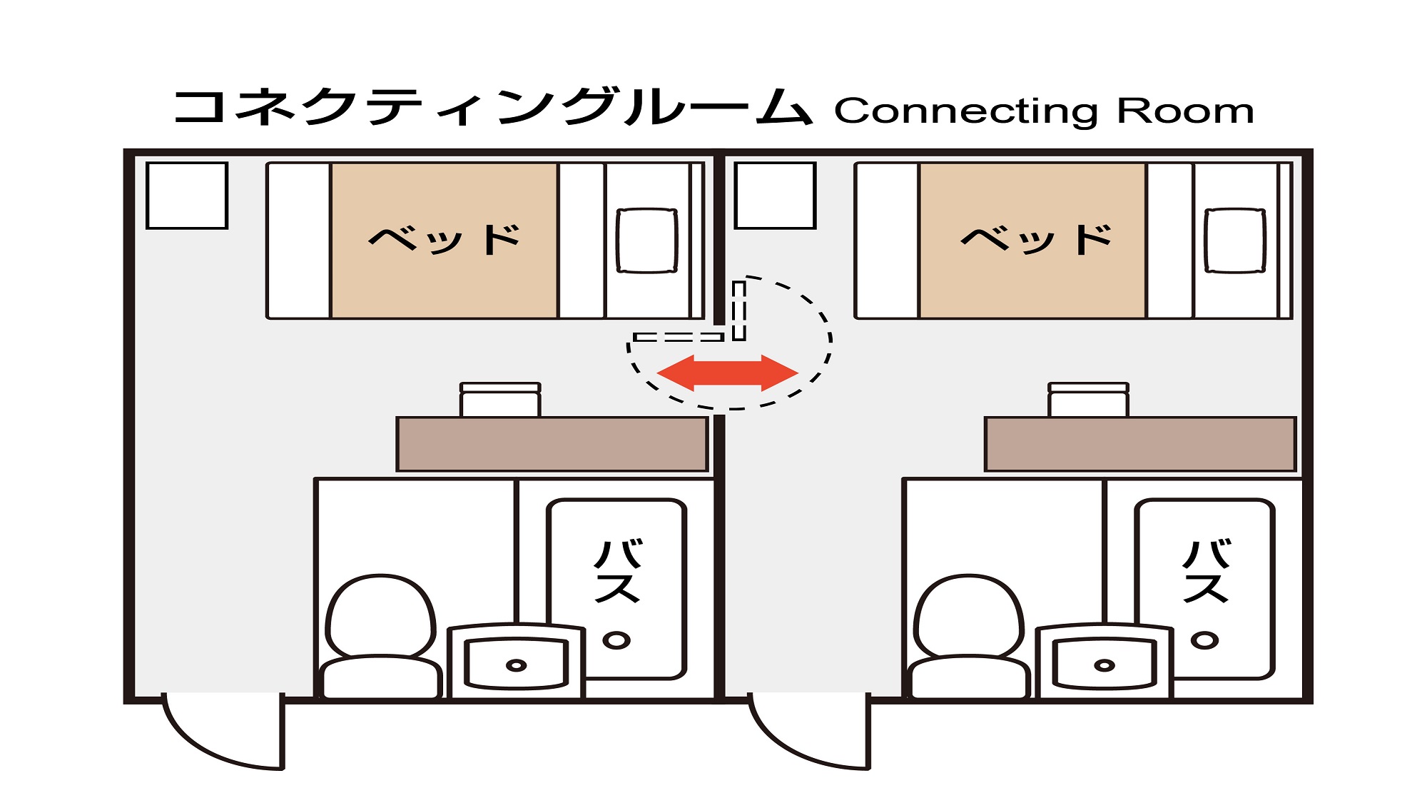 コネクトルーム間取り