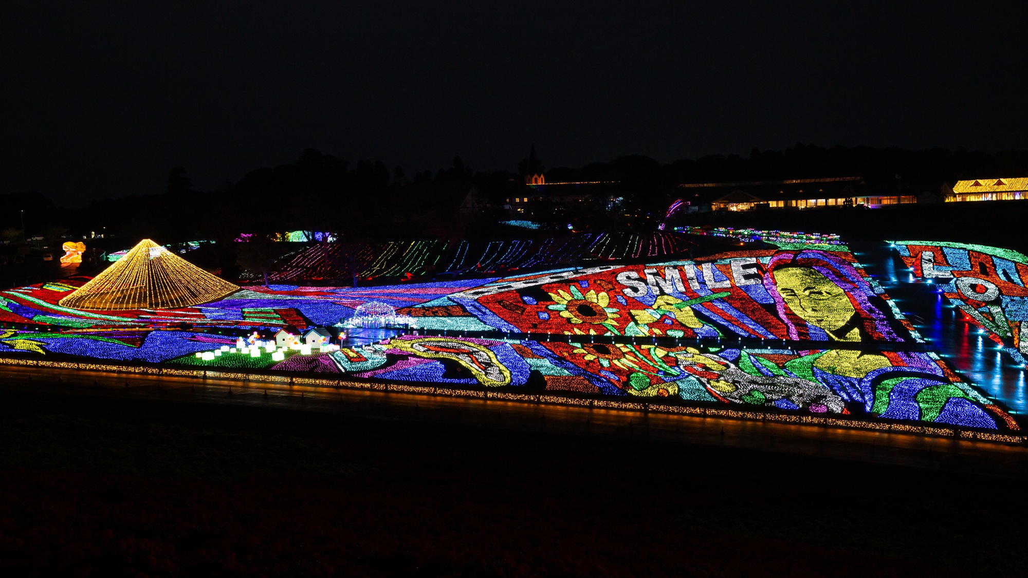 東京ドイツ村のイルミネーション