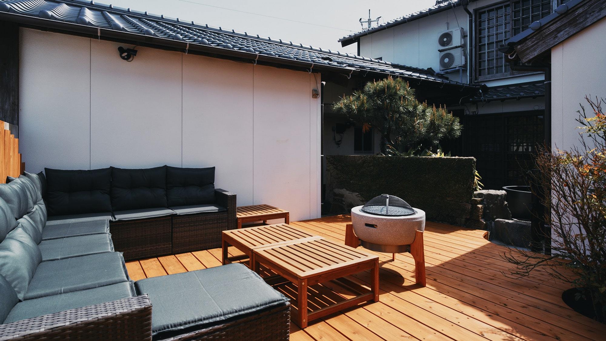 【1泊2食付】　BBQ《壱岐牛＆シーフードのデラックスセット》＆朝食　露天風呂＆サウナ付ヴィラ