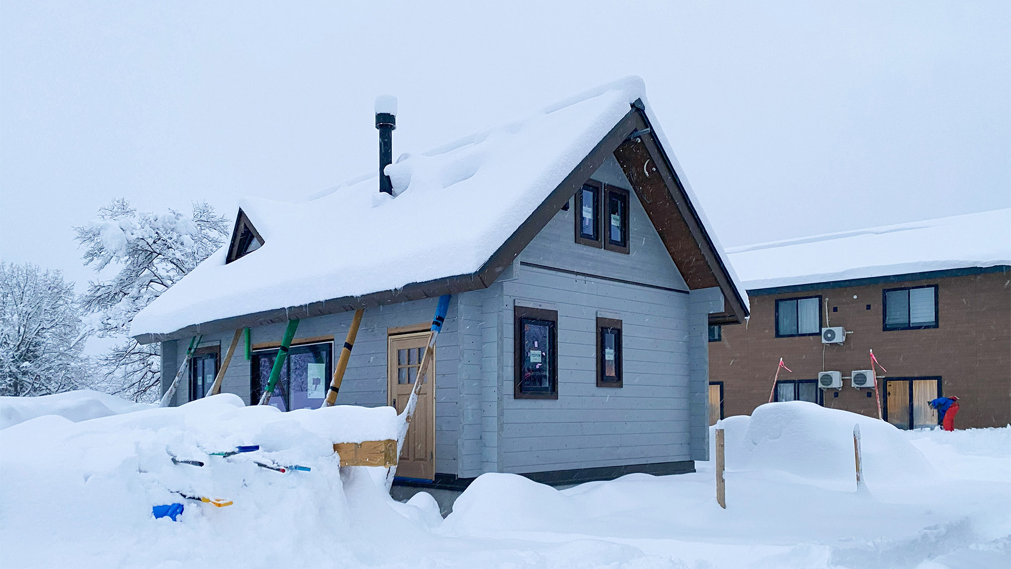 ・【外観】深々と雪に包まれた宿で　あなただけのプライベートな冬の隠れ家