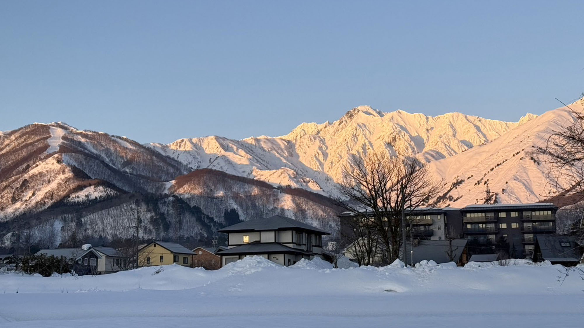 ・【景色】都会では味わえない雪景色。雪合戦や雪だるまも作り放題で楽しめます