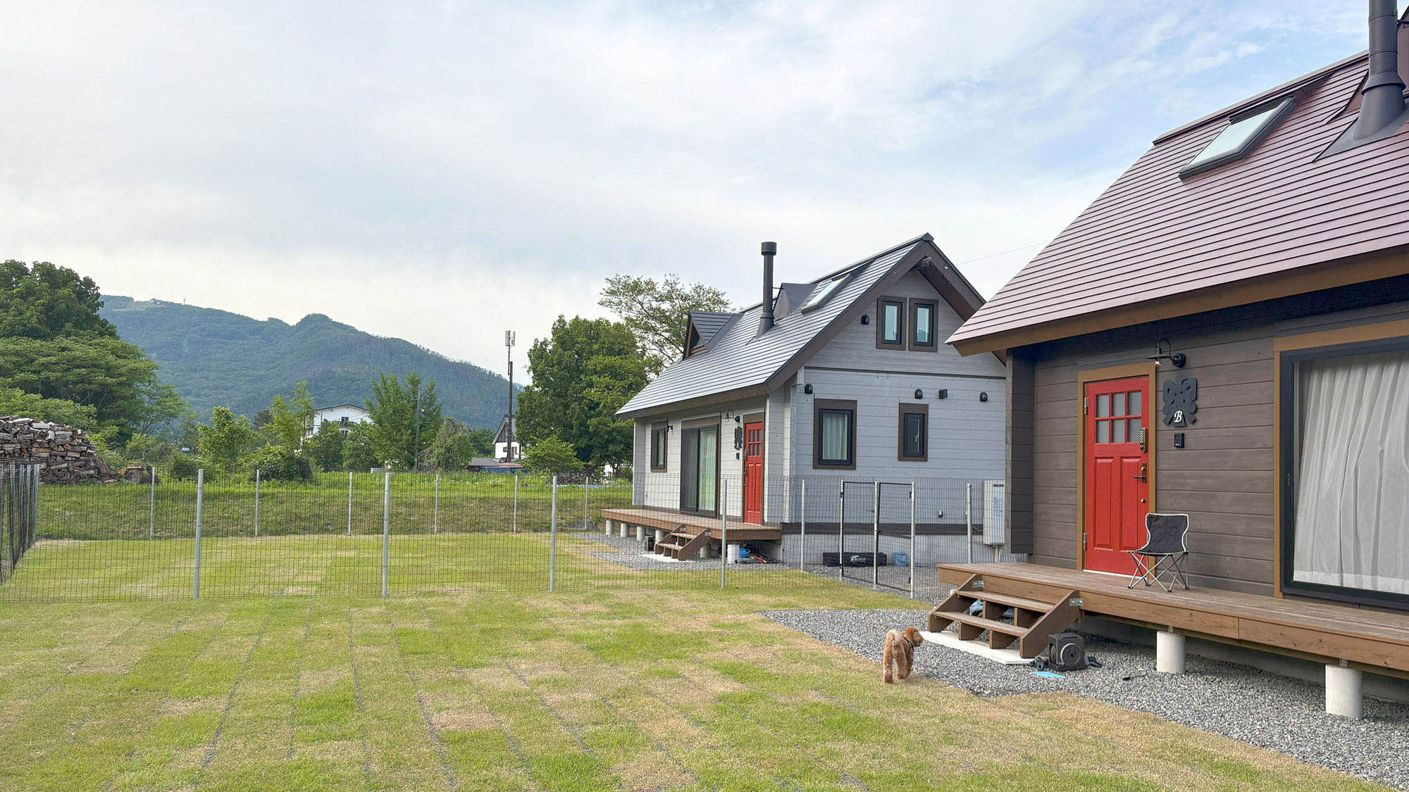 ・【ドッグラン】大自然の中で至福の時間を満喫。ワンちゃんと楽しい思い出の１ページがまた増えます