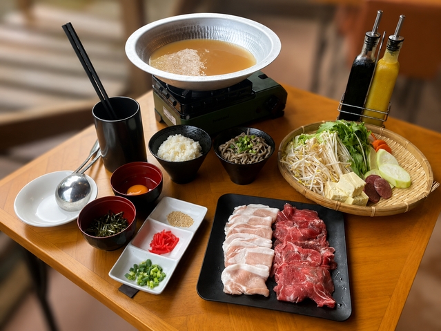 【夕食付き】数量限定！与那国で育まれた幻の和牛、どなん和牛とあぐー豚のしゃぶしゃぶを楽しむ贅沢プラン
