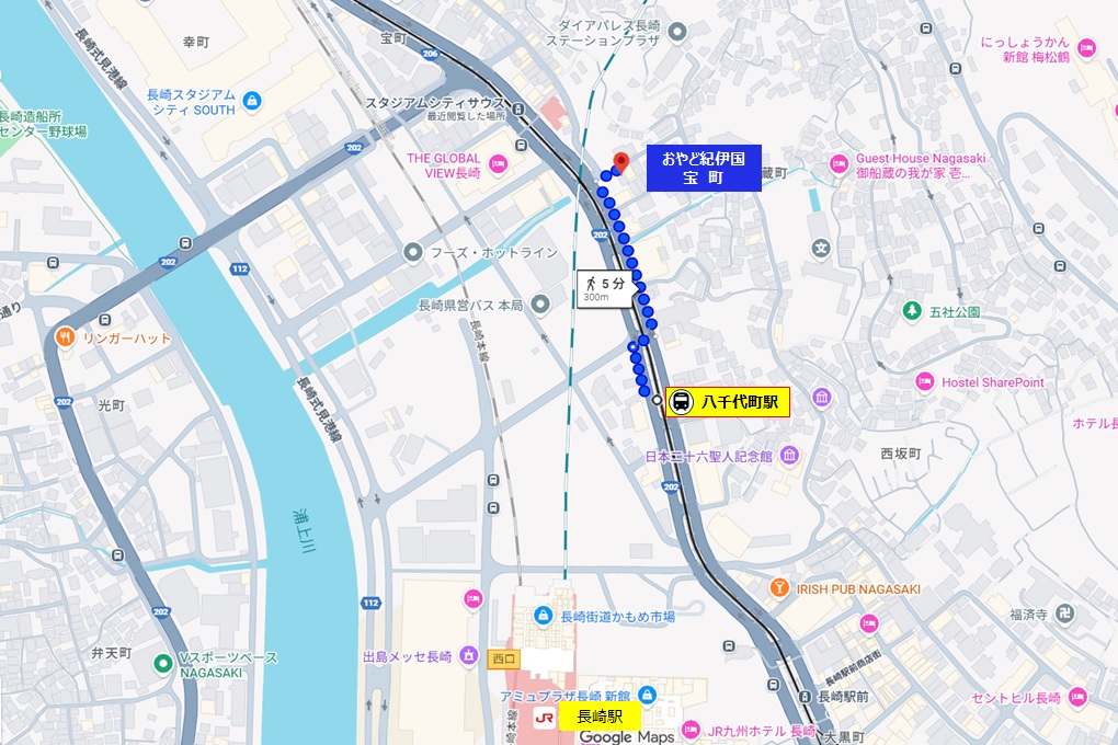 マップ（宝町）