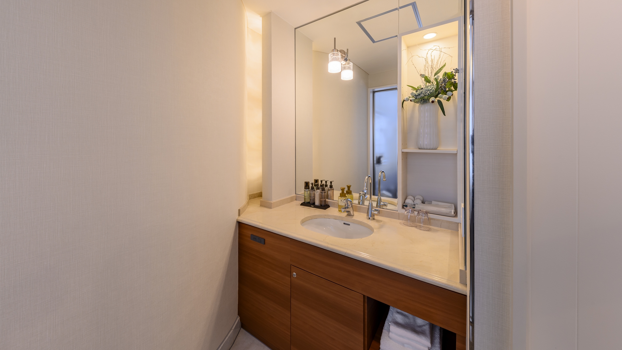 【スタンダード】ツイン 温泉付き／1-2名様　温泉がいつでも楽しめます