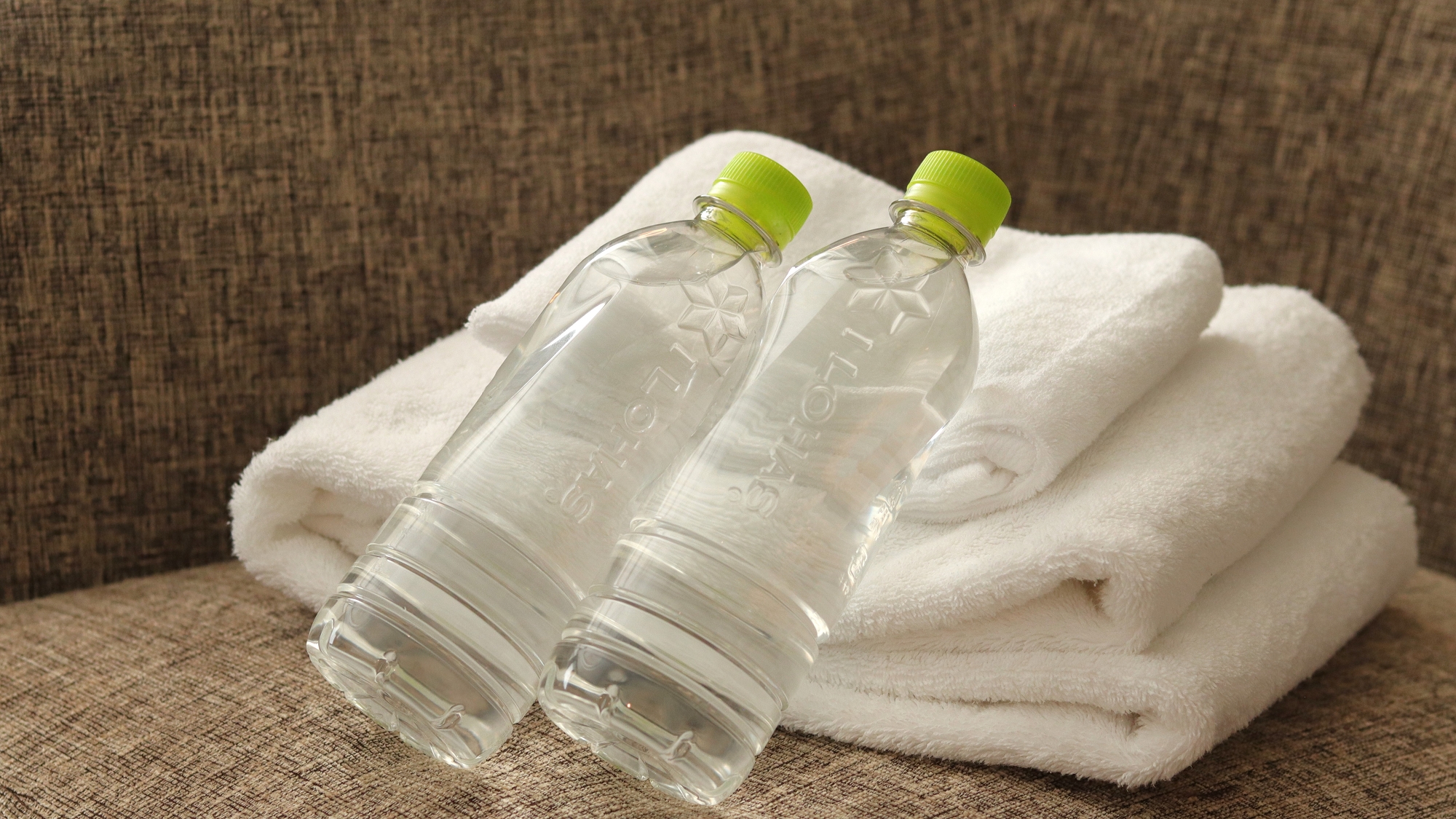 サウナをご利用のお客様にはミネラルウォーターをご用意しております