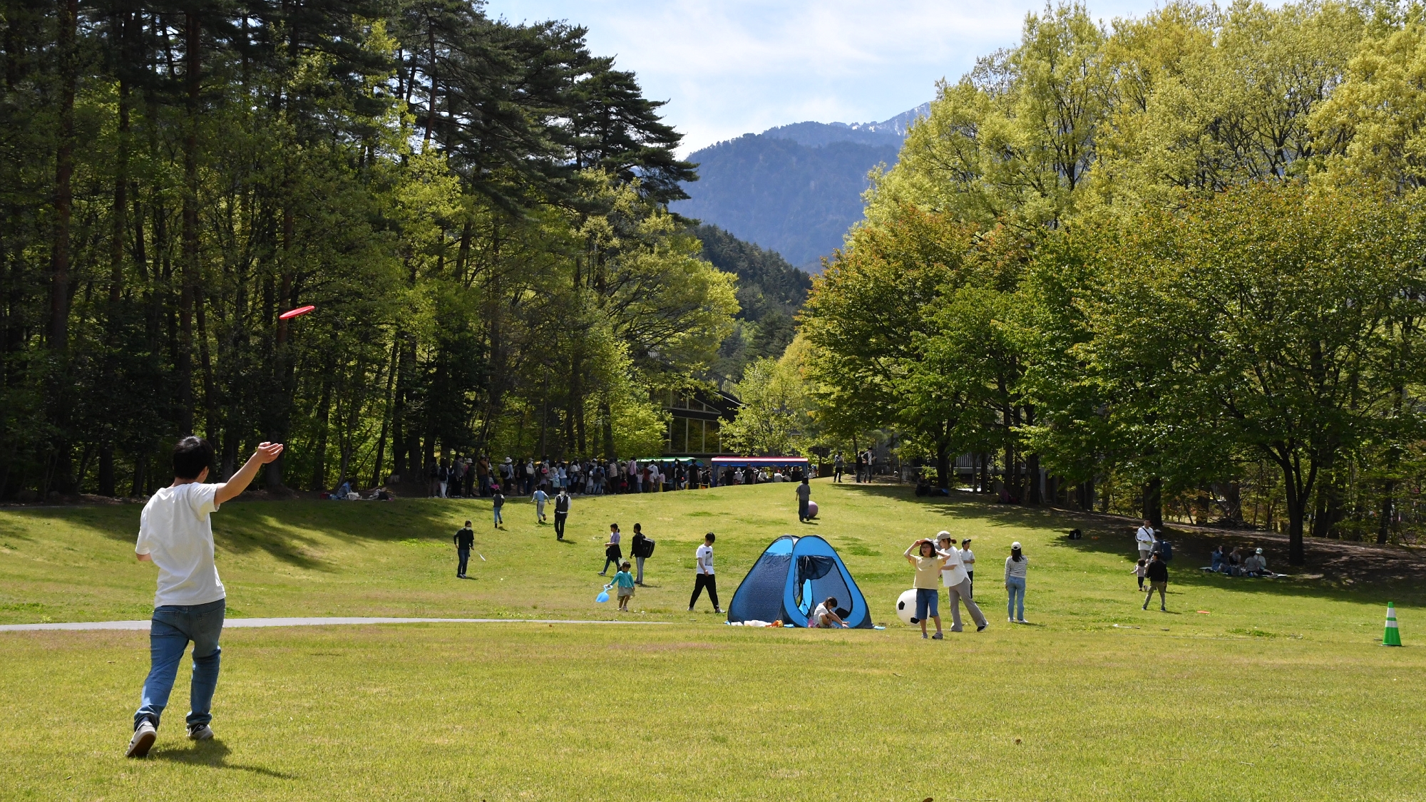 国営アルプス安曇野公園　大町松川地区　お車で約22分