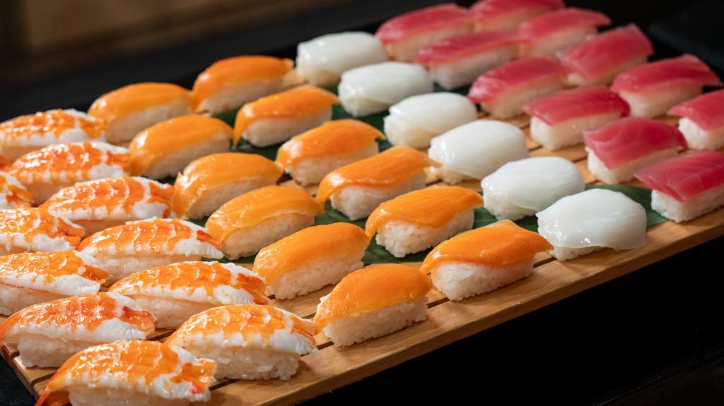 バイキング提供お寿司