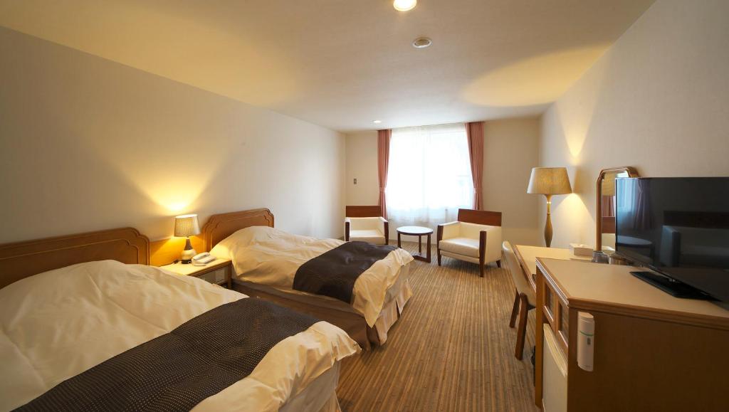 本館洋室のお部屋となります。