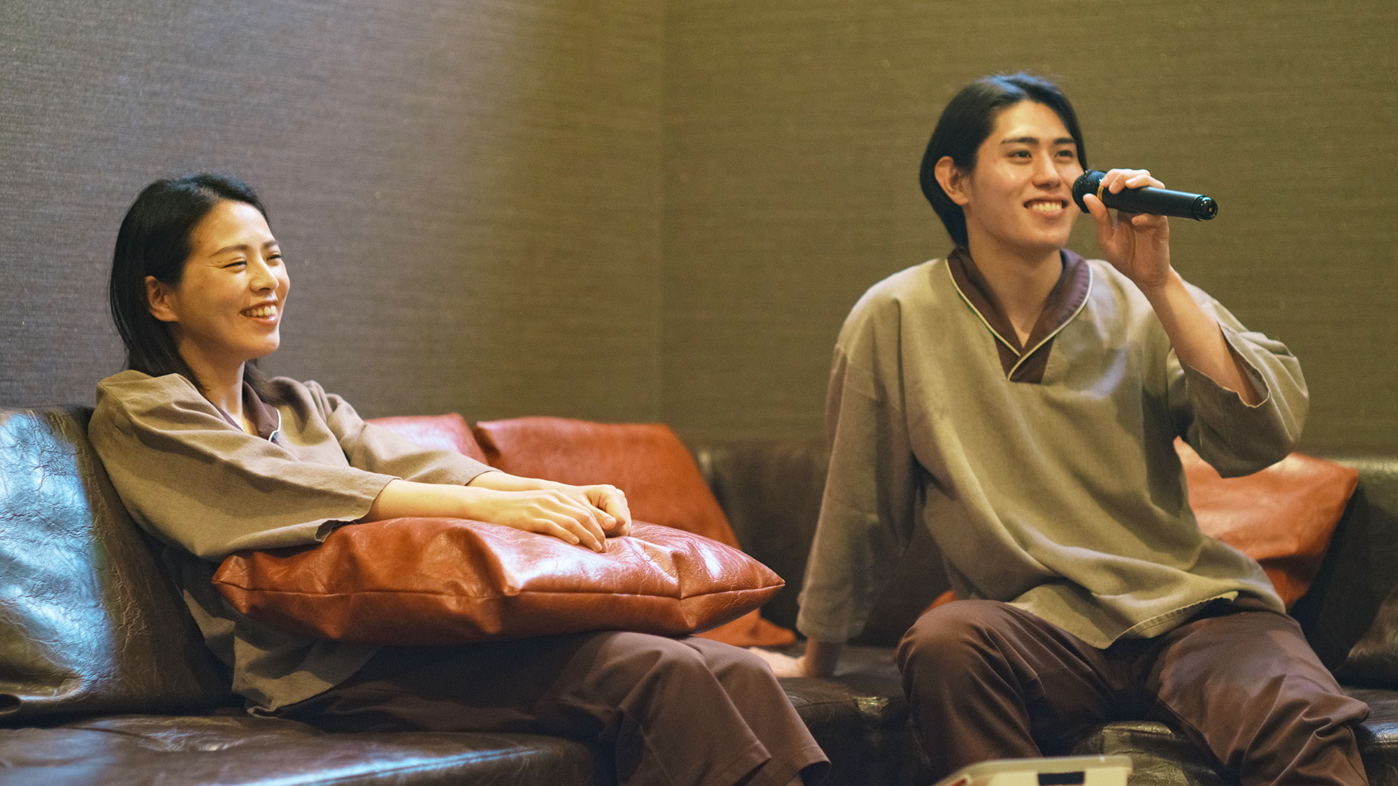 【最高の湯／カラオケルーム】DAMの高音質な音響で最高なひと時をお楽しみいただけます。全2部屋。