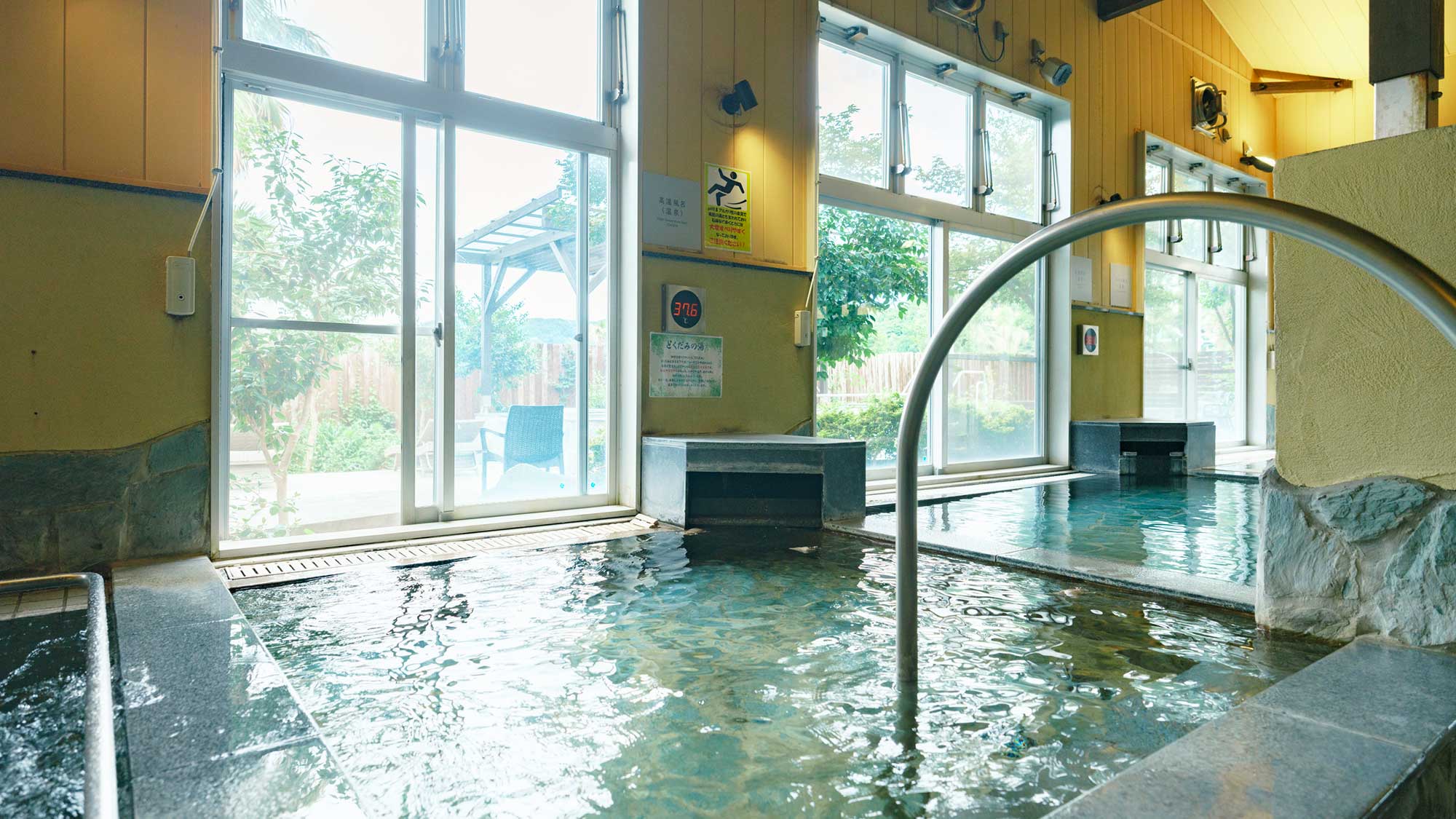 【最高の湯／大浴場】◇高温風呂◇熱いお風呂が好きな方にはこちらが人気！