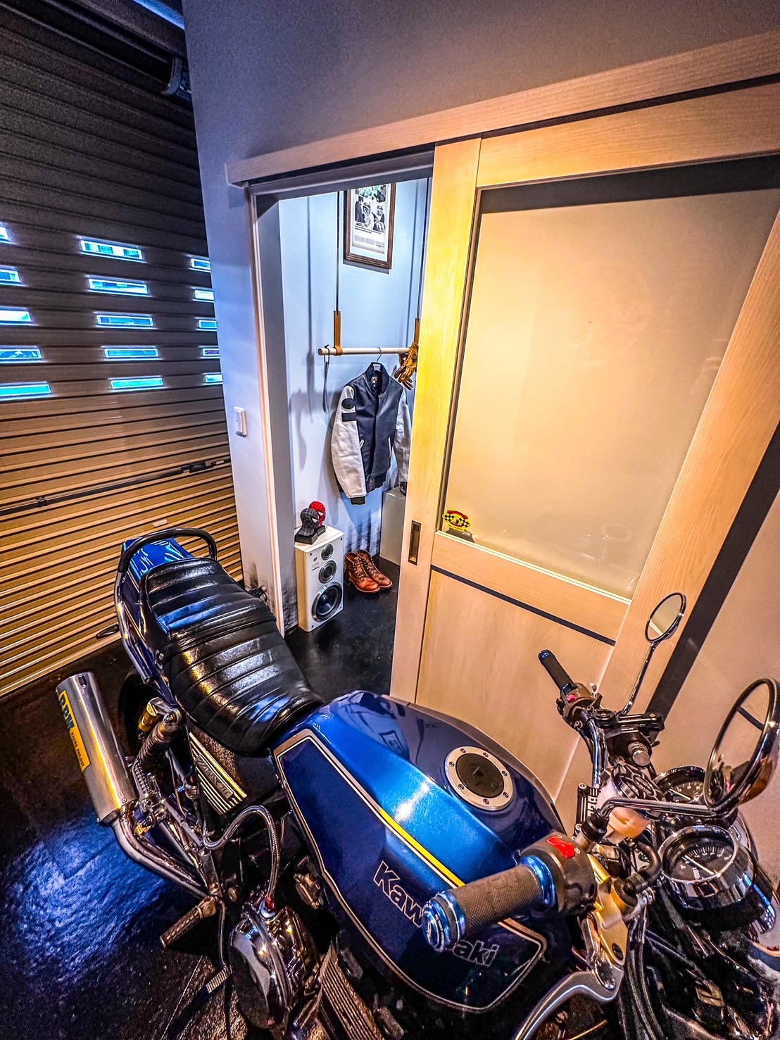 客室専用ガレージ