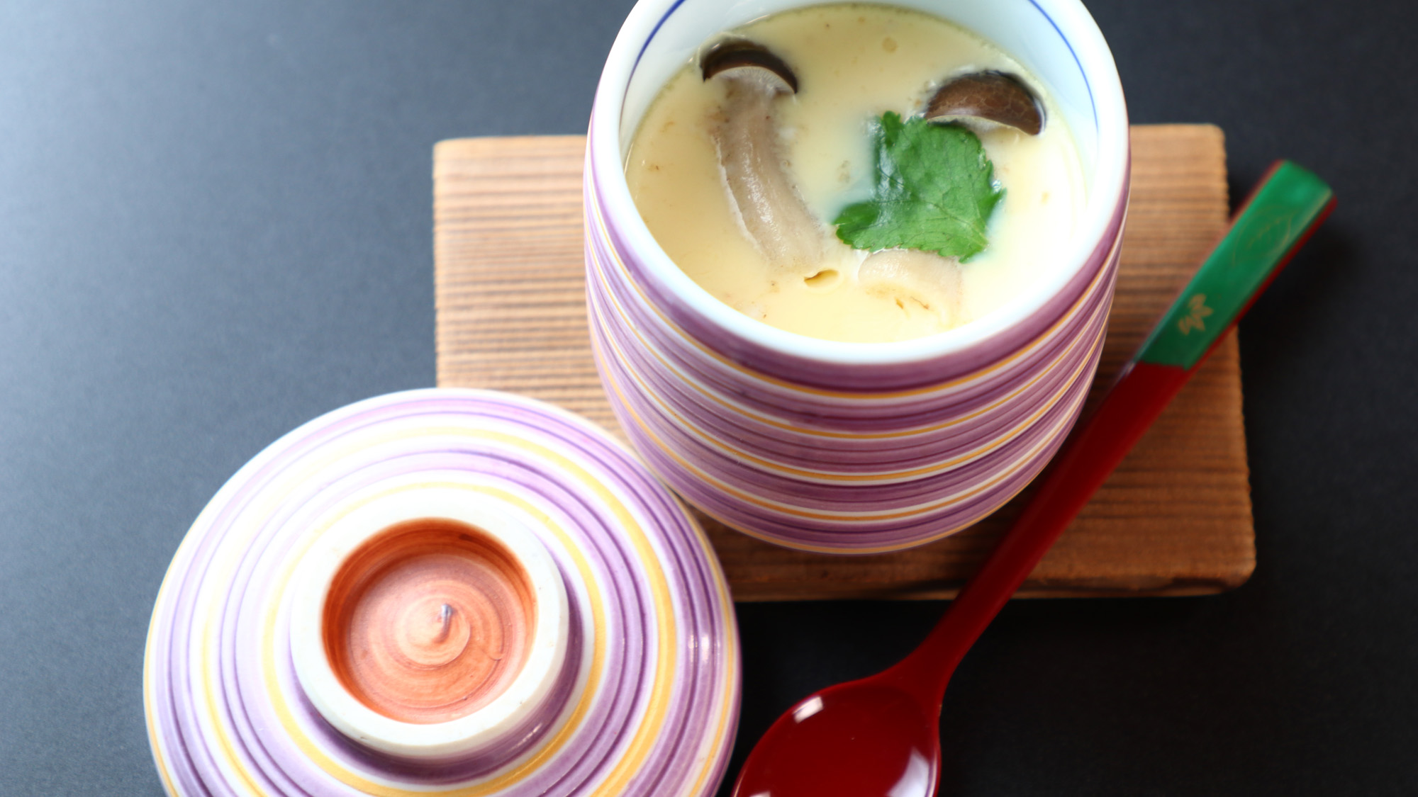 夕食_蒸物(茶碗蒸)_蒸物一例 