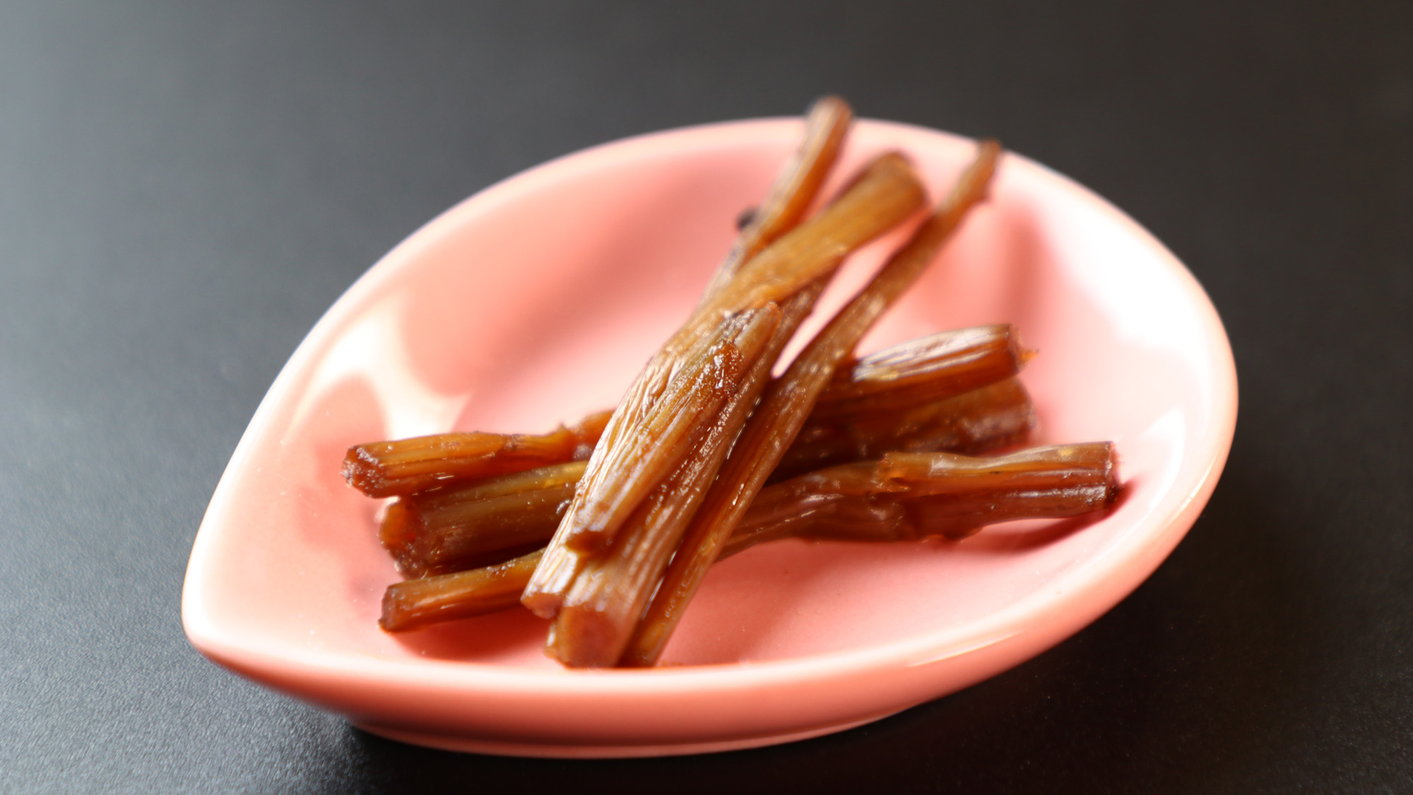 夕食_きゃらぶき_素朴な味付けがたまらない一品 