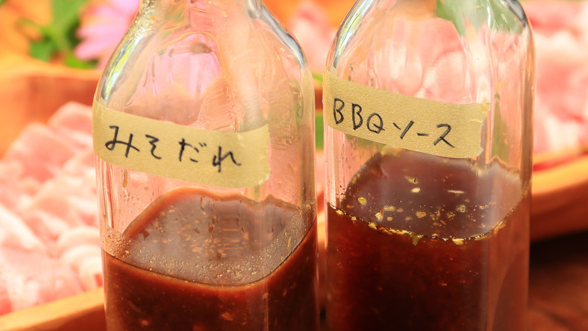 【お食事】 BBQオリジナルソース