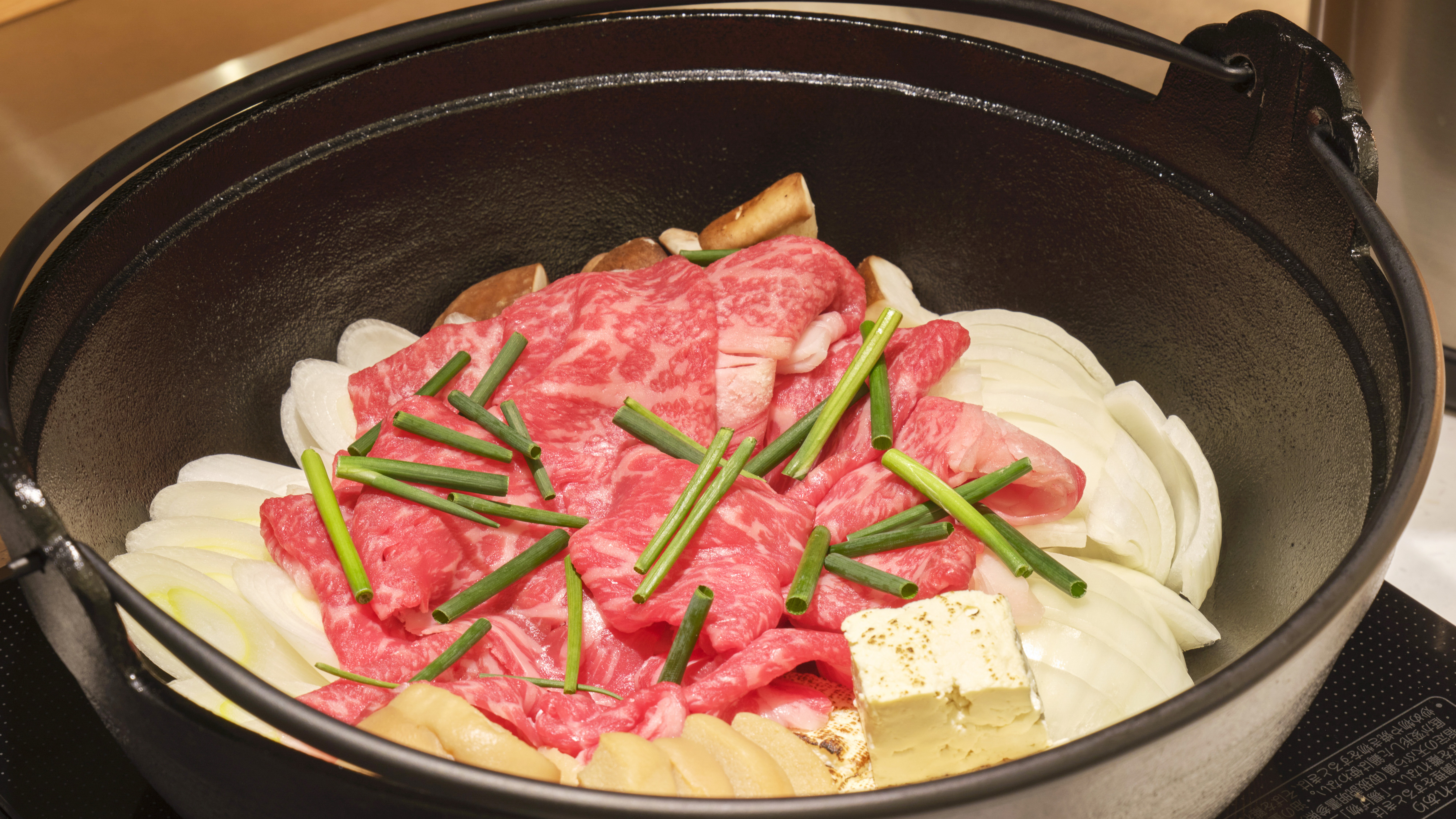 【夕食/バイキング】牛すき焼き