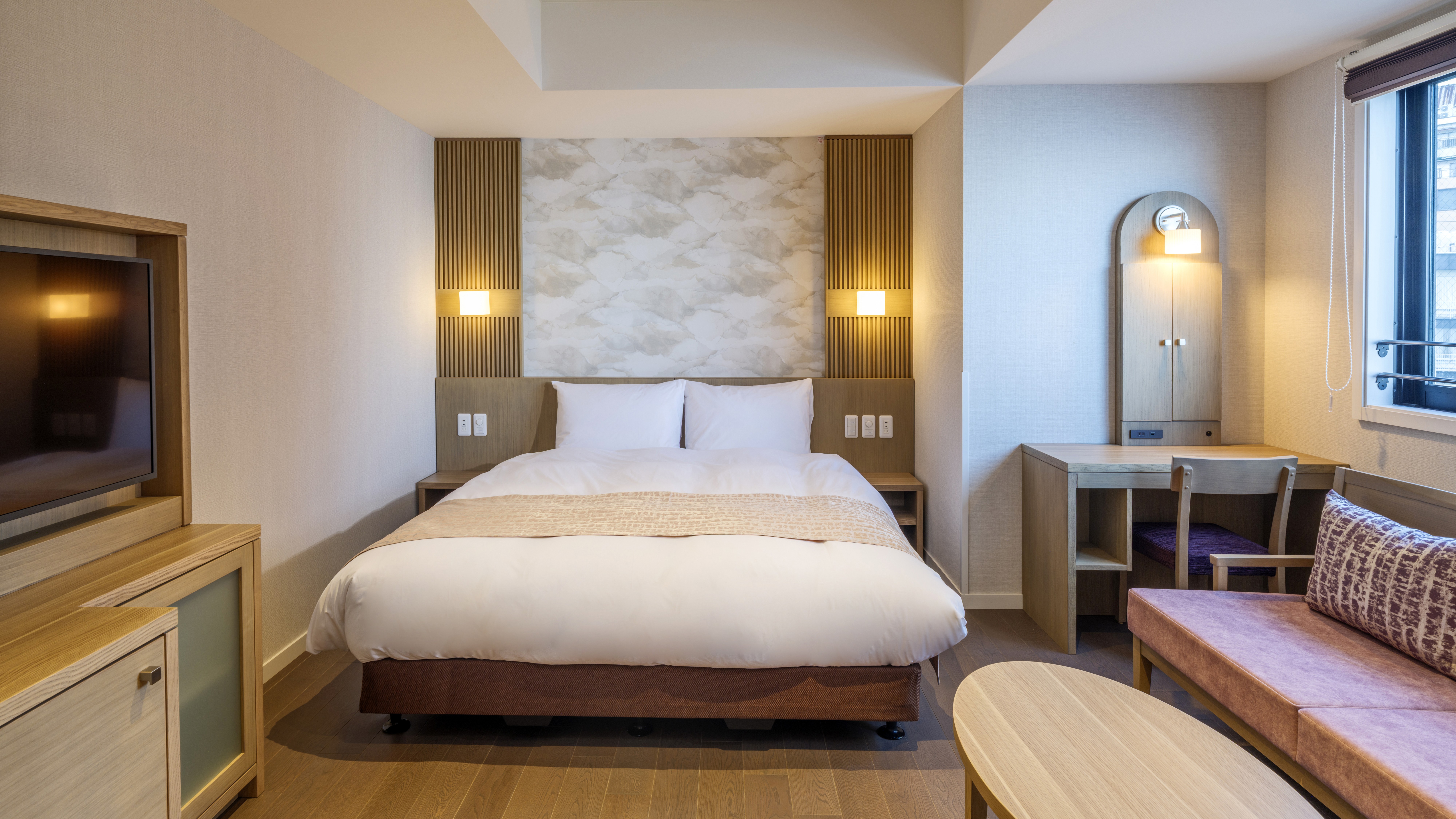 【客室】眺望なし　ダブル（ユニットシャワー）《イースト》