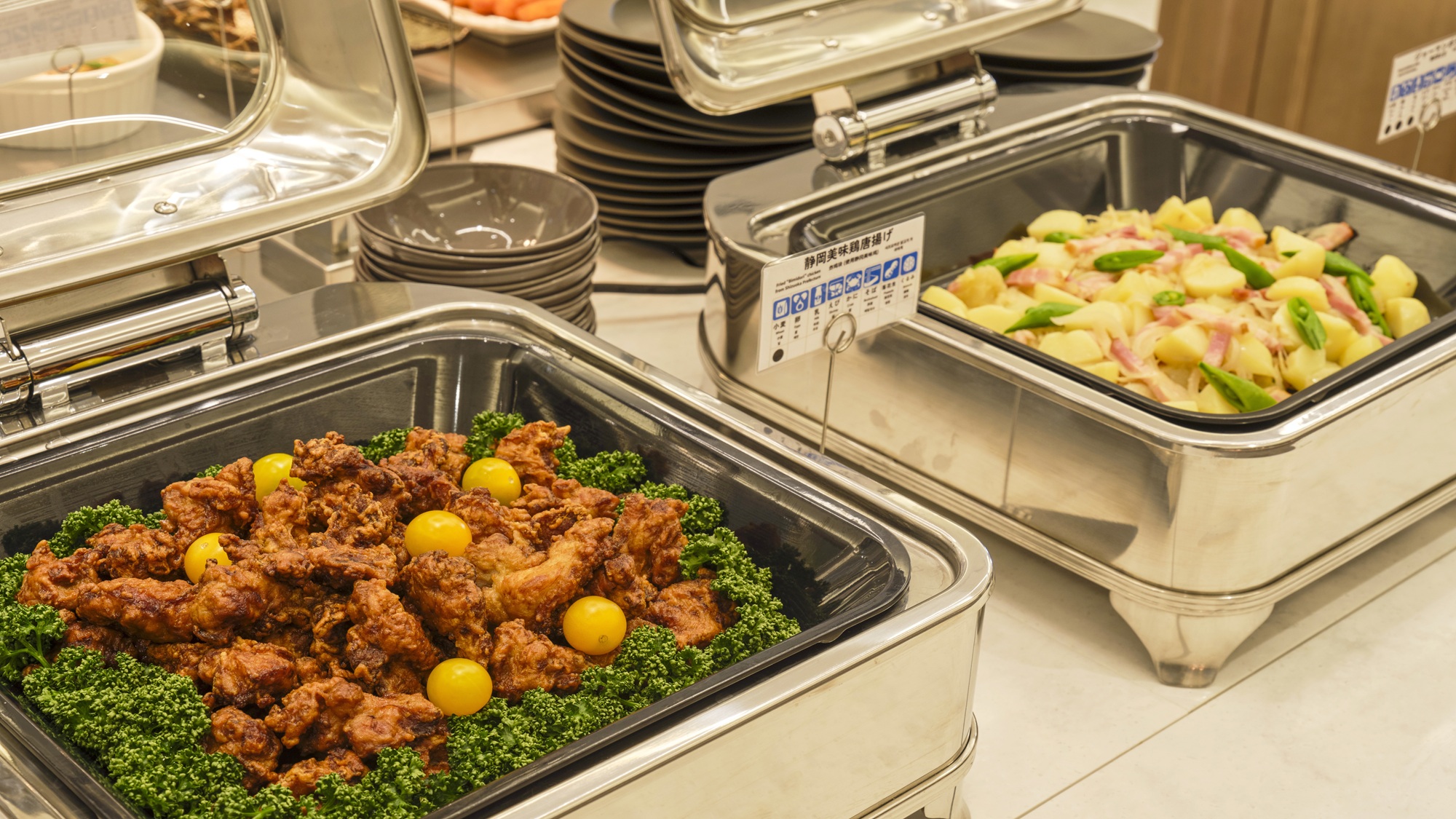 【朝食/バイキング】静岡美味鶏唐揚げ