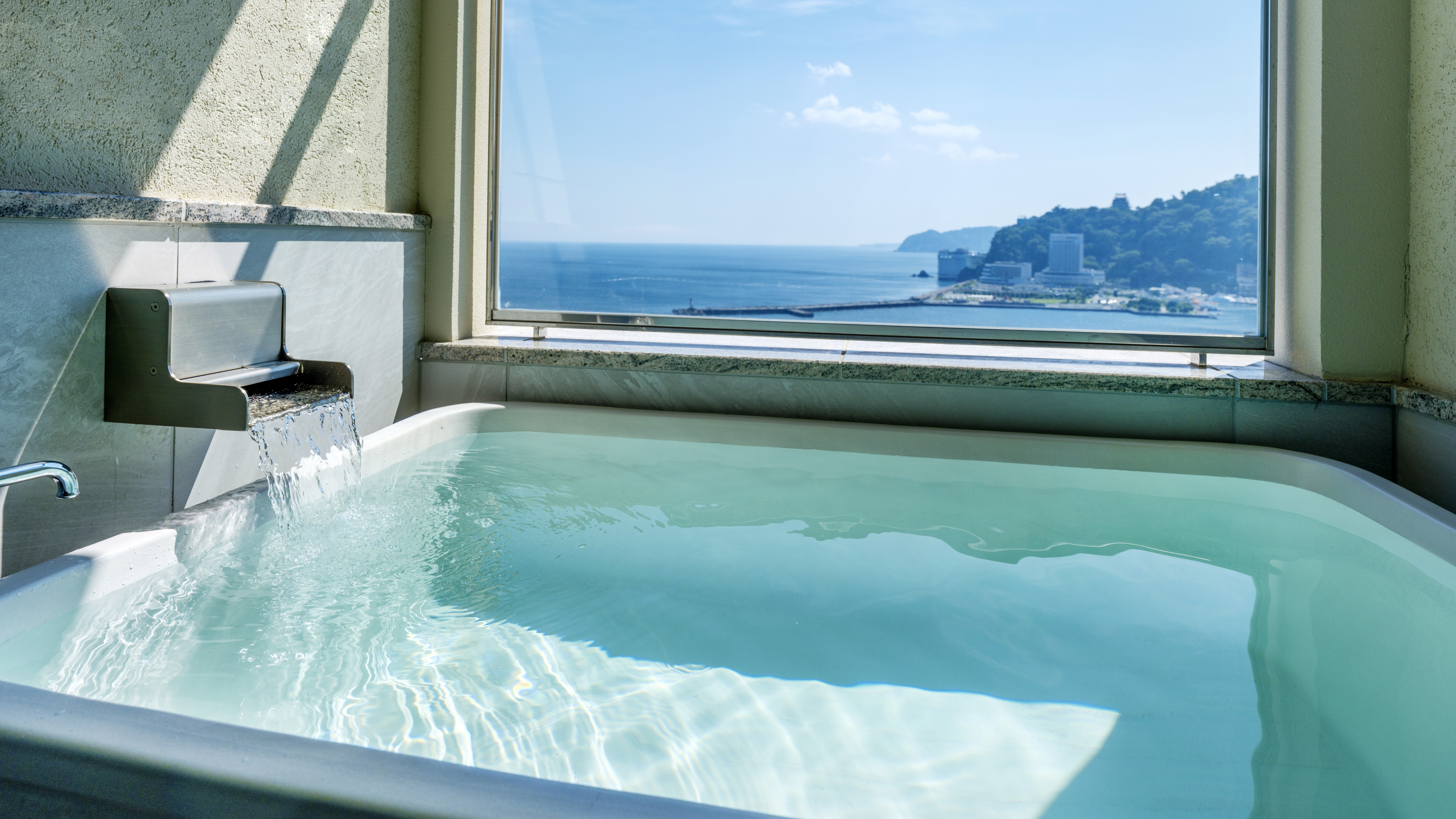 【客室風呂】オーシャンビュー（イメージ）※【真湯】ツイン《イースト》