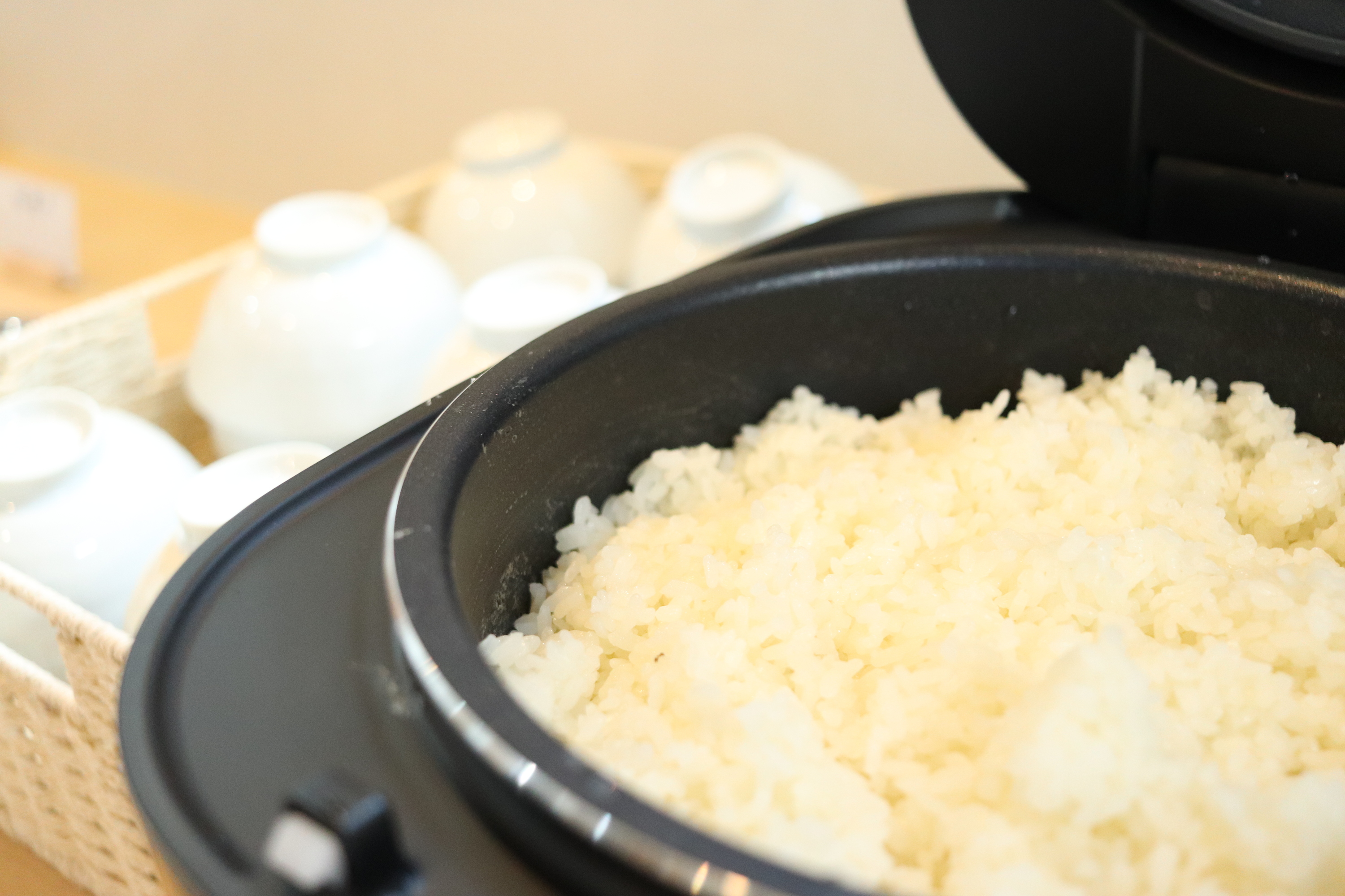 朝食イメージ：ごはん（福井県産のお米を使用しております）