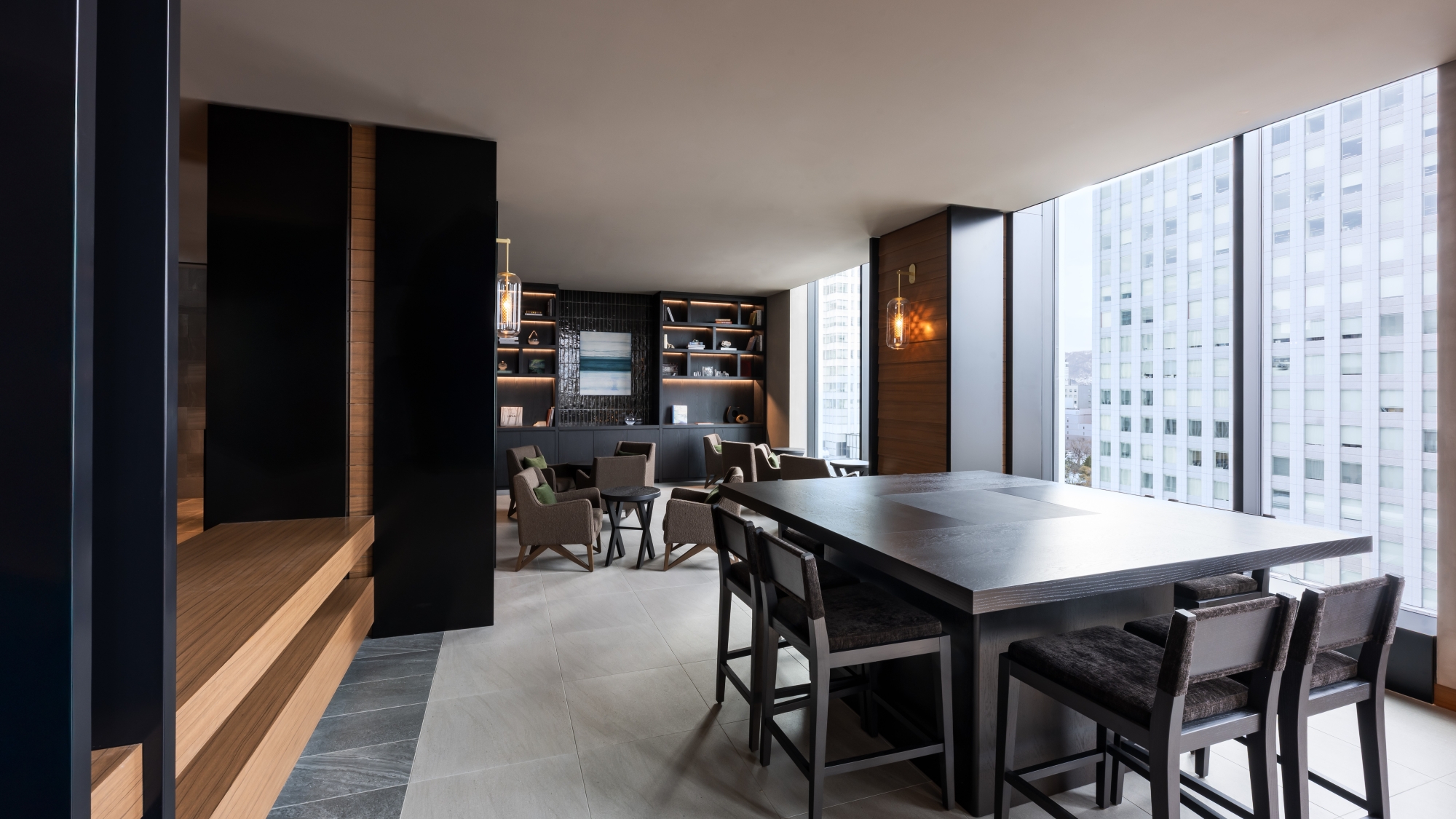 ロビーラウンジ 共用テーブル