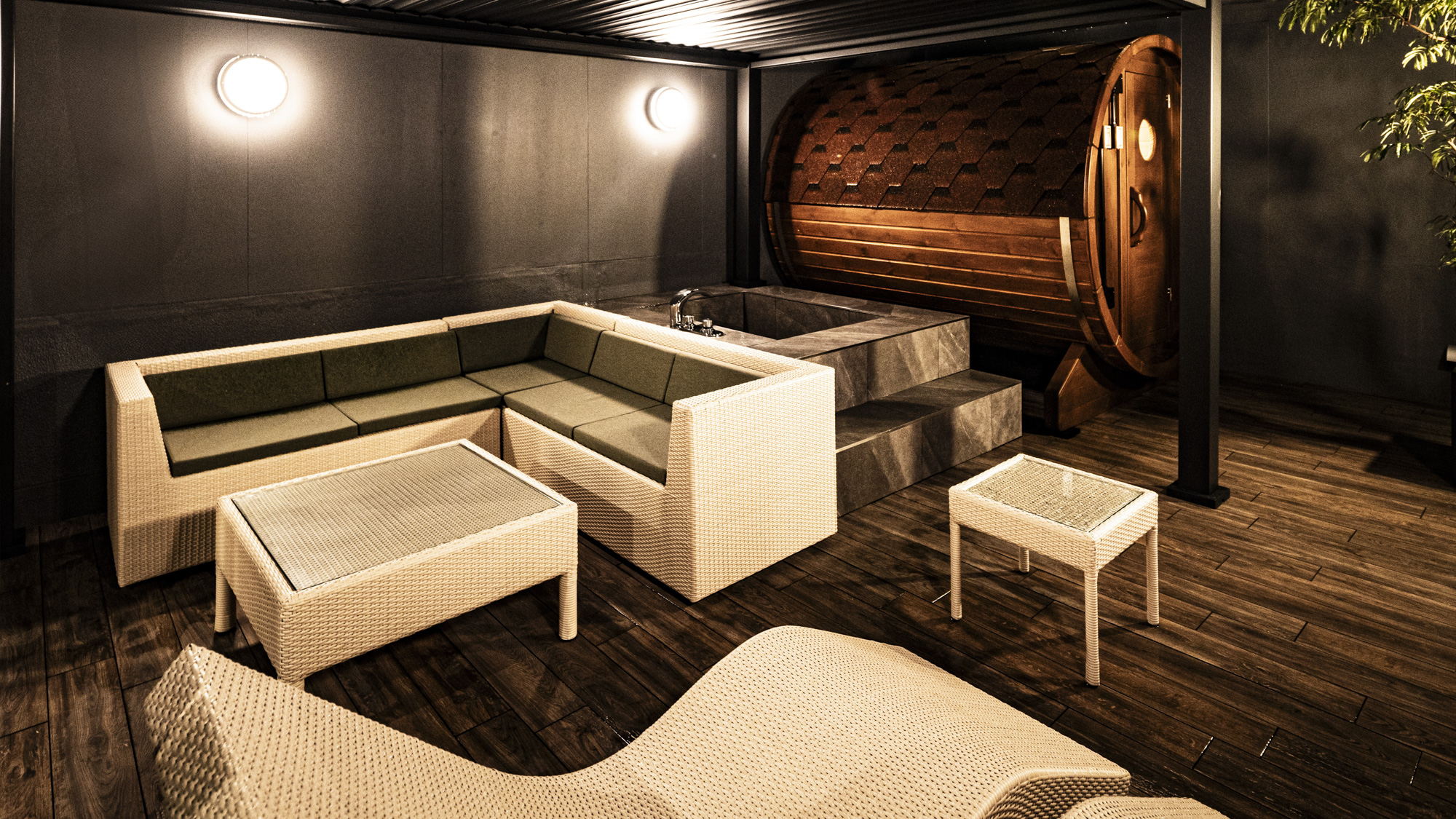 バレルサウナ・ツイン45