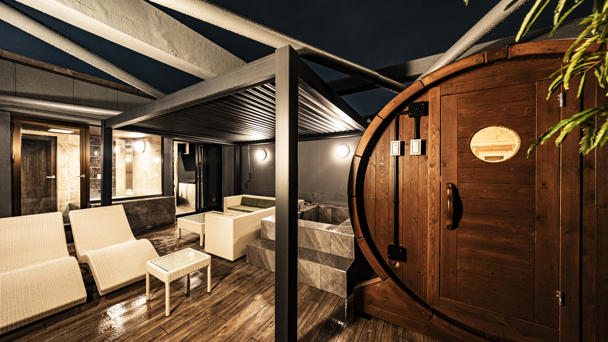 バレルサウナ・ツイン45