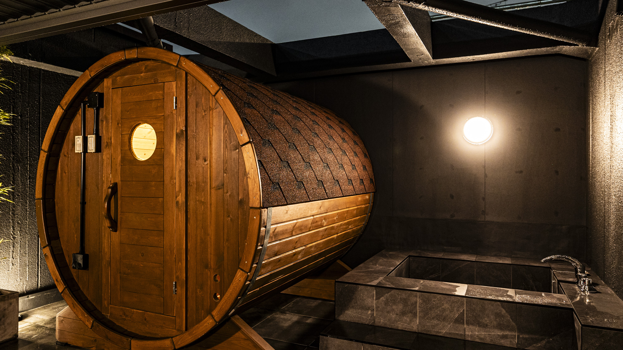 バレルサウナ・ツイン48